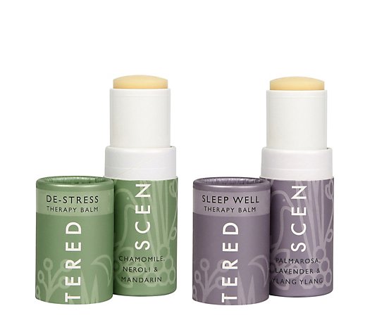 Scentered Wellbeing Aromatherapy Balm Duo