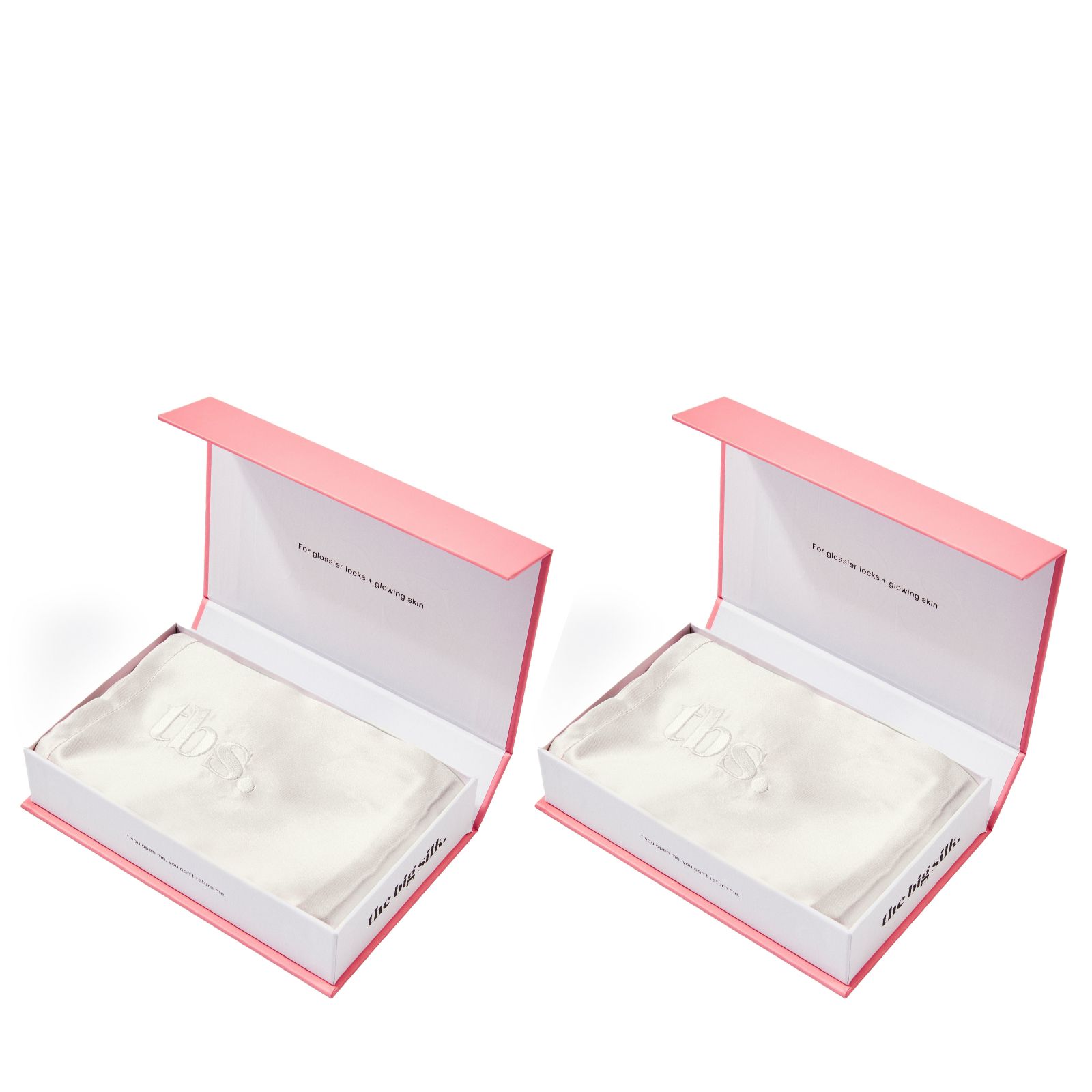 The Big Silk Set of Two Silk Pillowcases