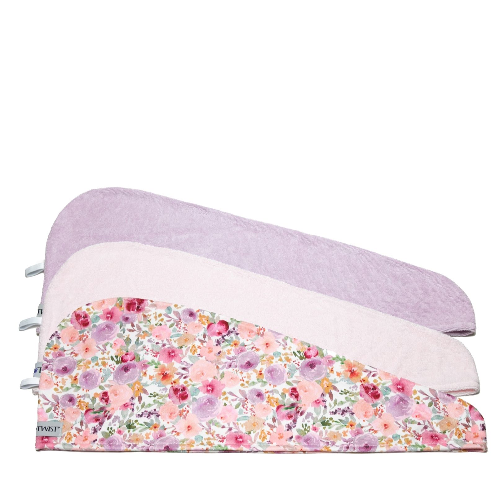 Turbie Twist Set of 3 Microfibre Hair Towels