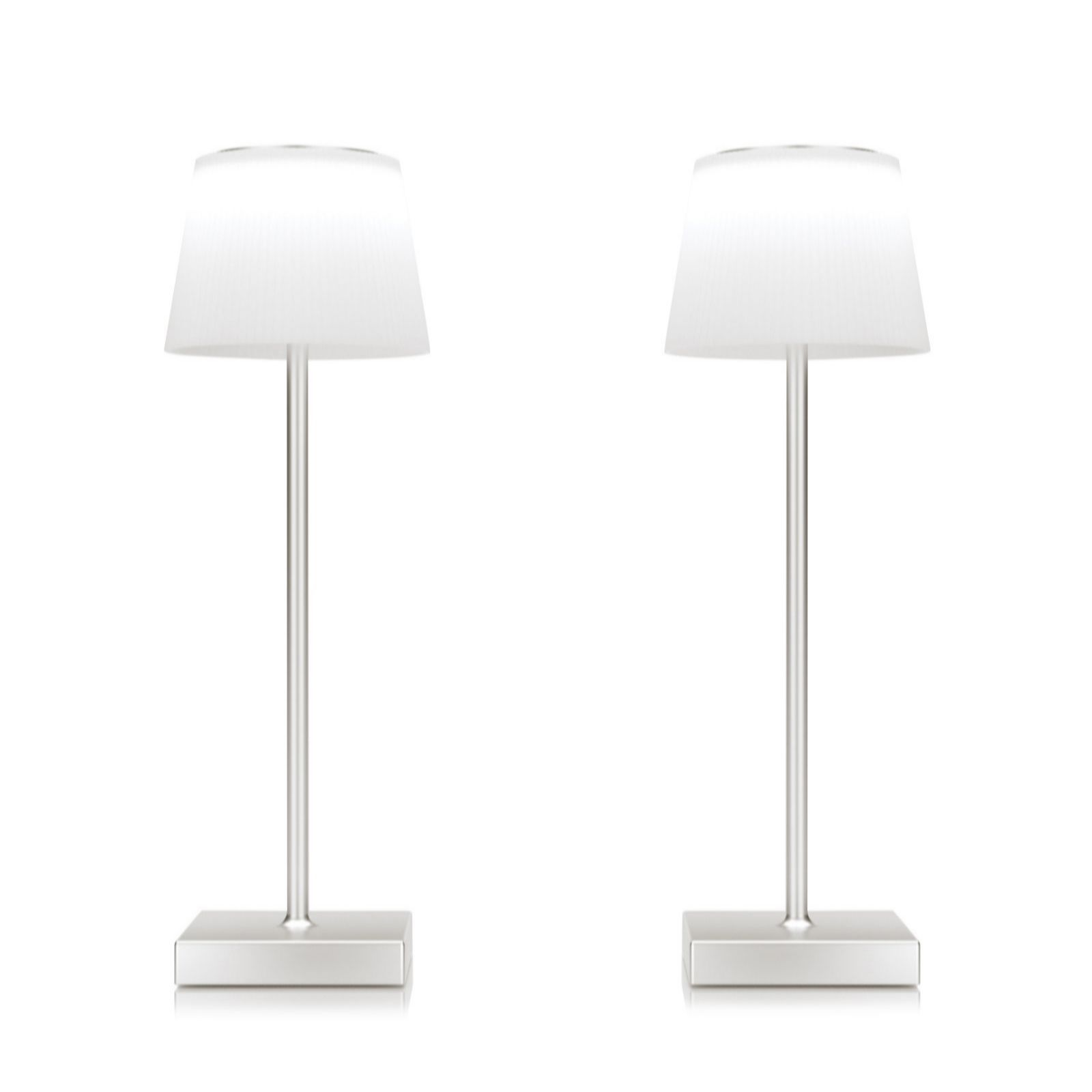 Outlet SFIXX Set of 2 2in1 Rechargeable Table Wall Lamp