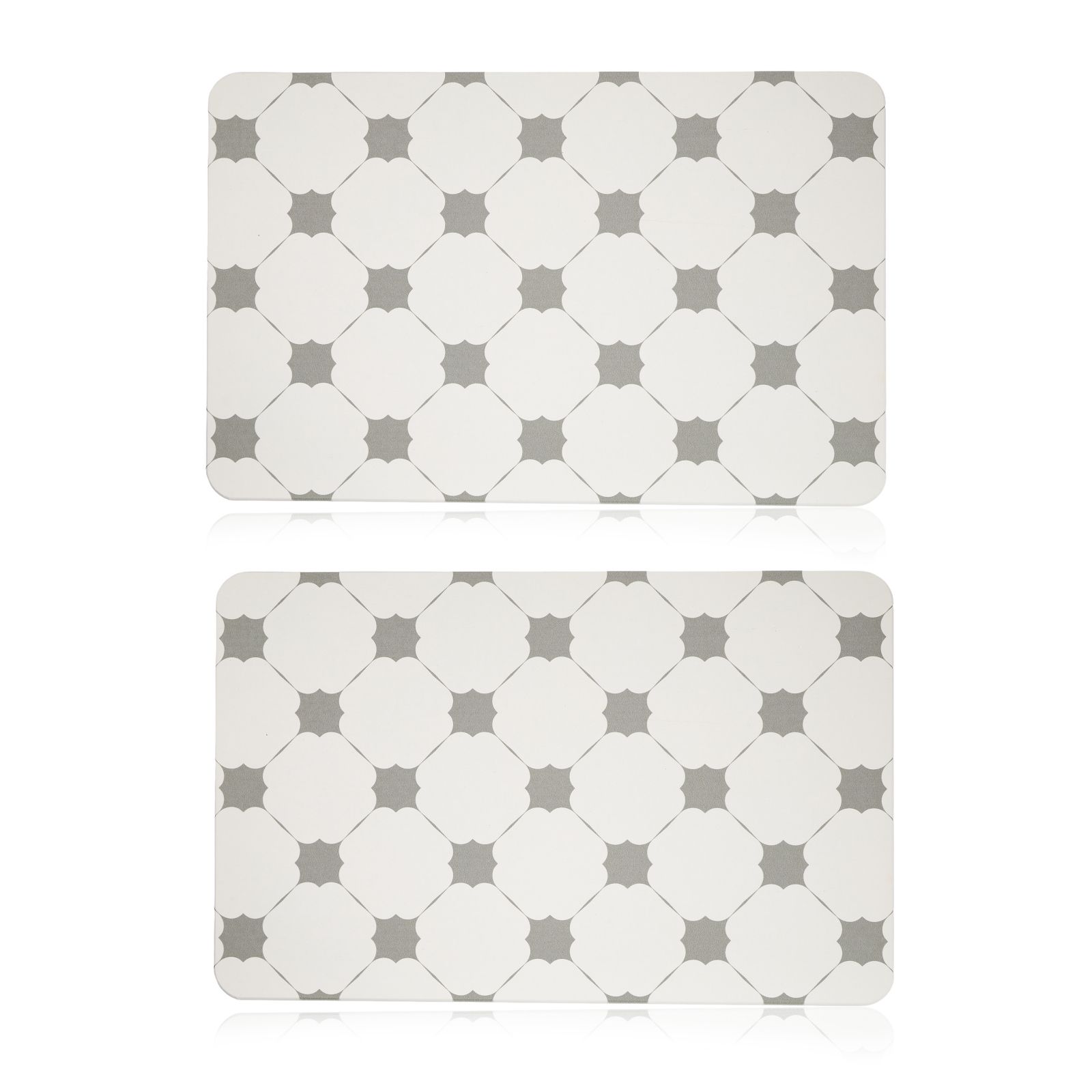 SiMPLi Set of 2 Quick Drying Stone Bath Mats