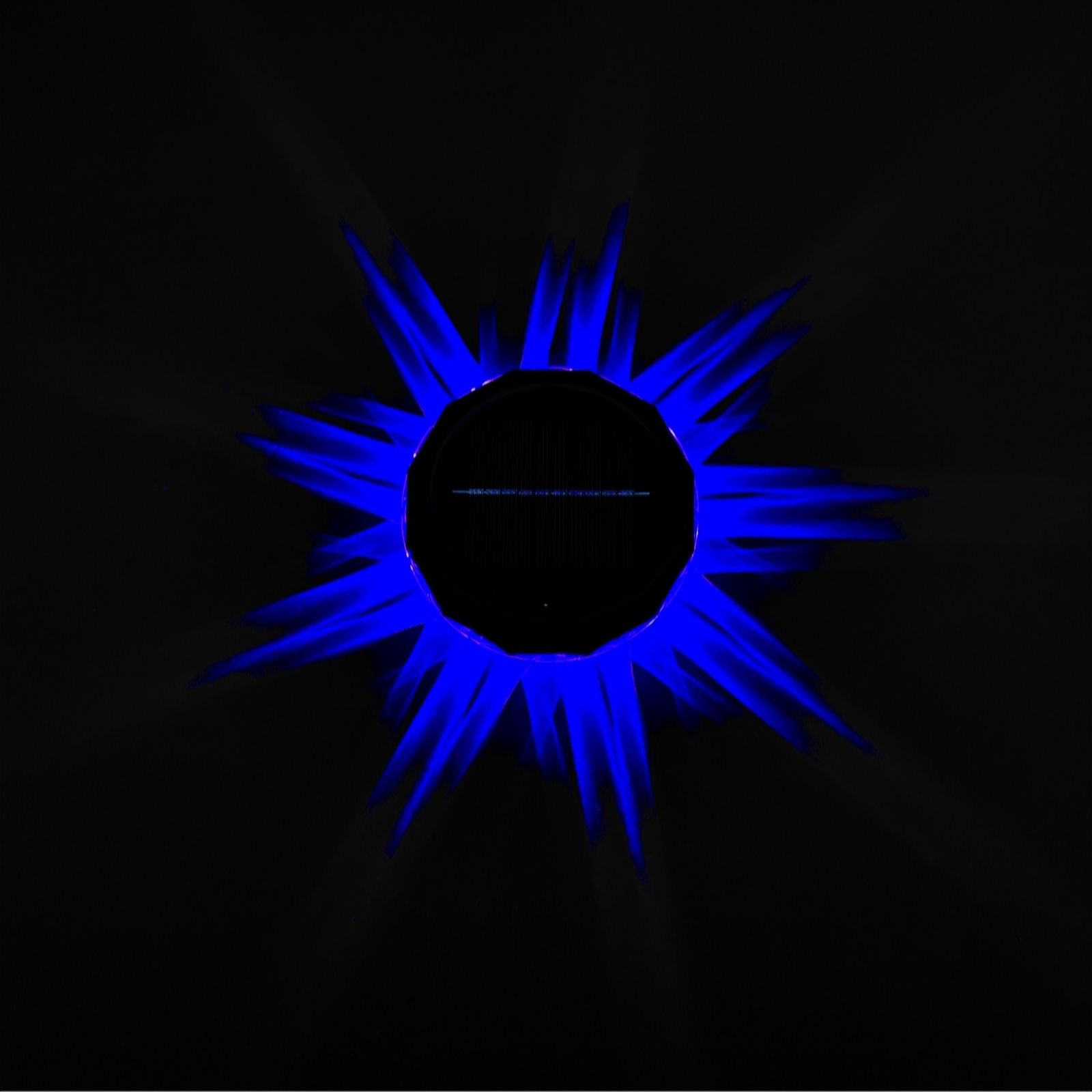 Outlet Flourish Pack of 2 Solar Wall Light