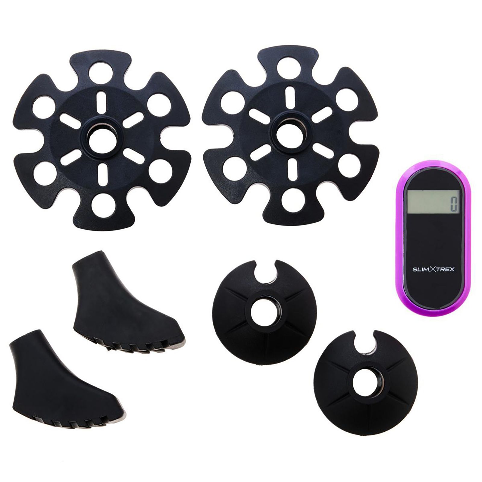 Outlet FitQuest Slim Trexx Walking Pole Kit QVC UK