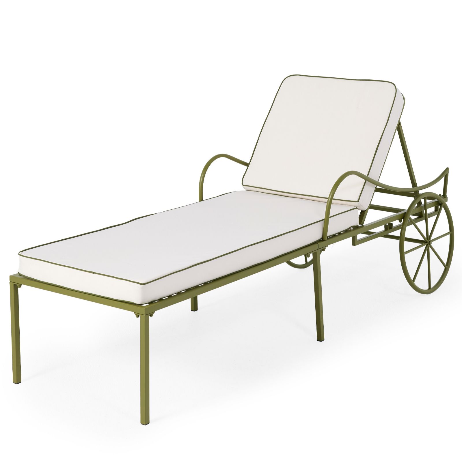 Garden Stories Studio 70 Reclining Lounger with Cushions