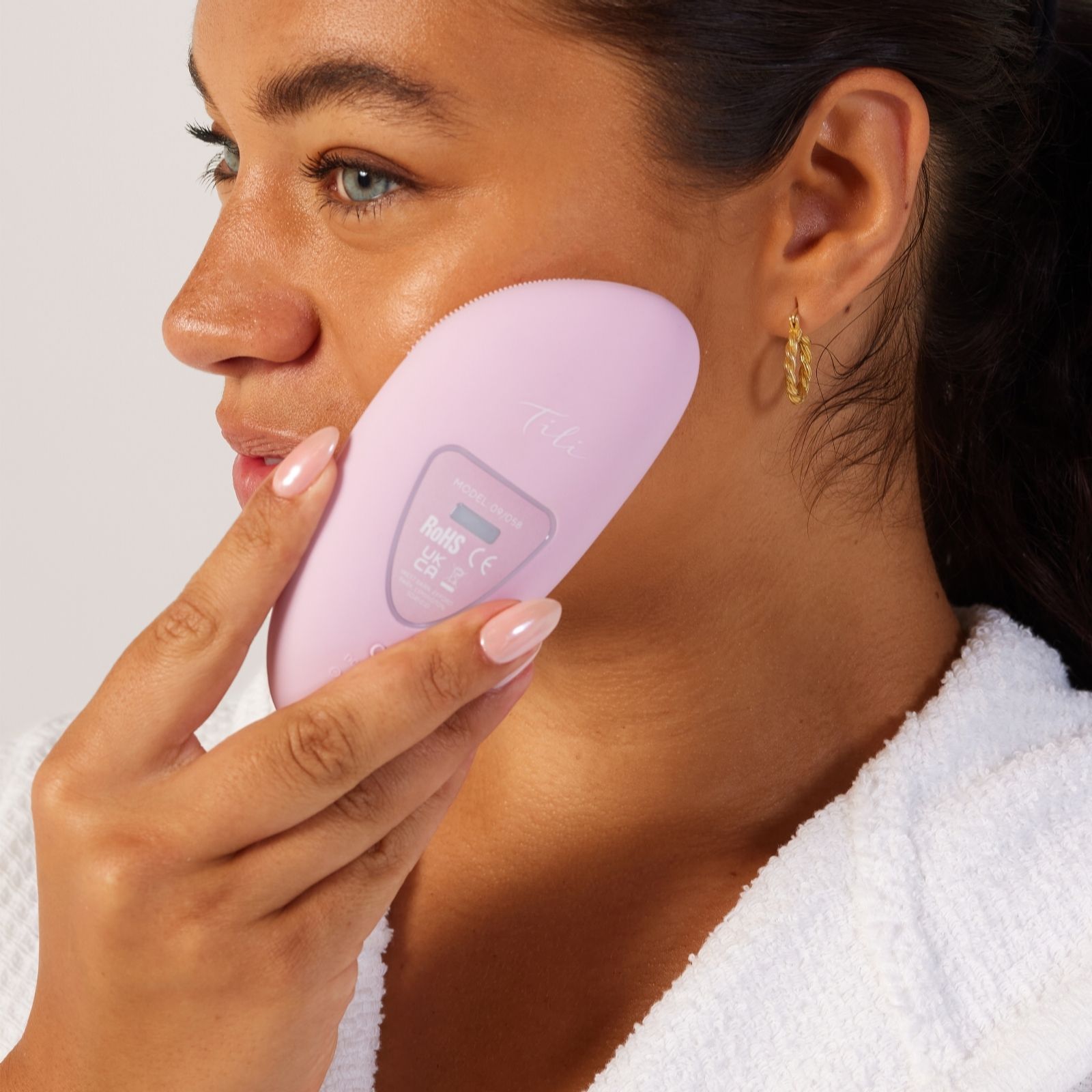 Tili Silicone Facial Cleansing Brush QVC UK