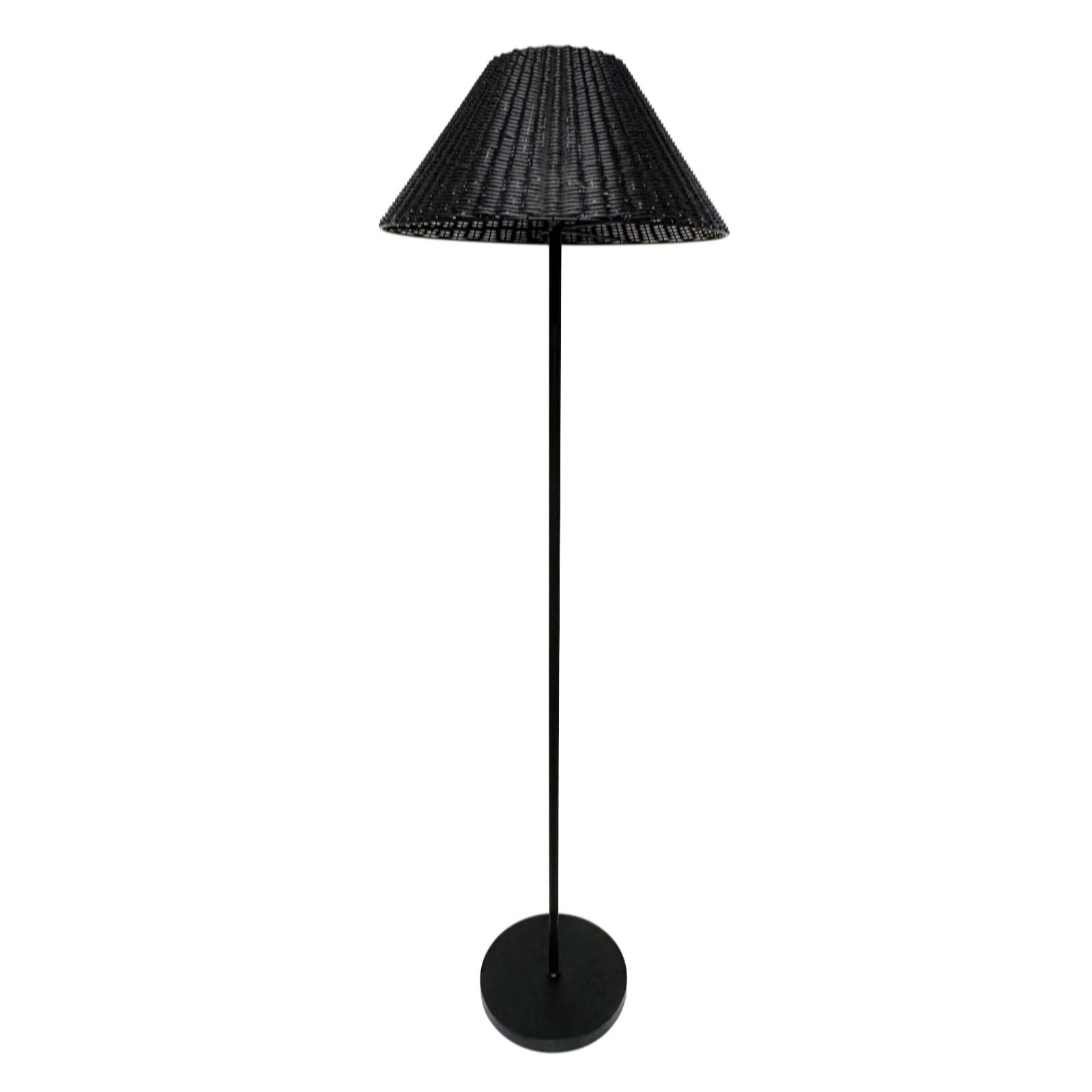 Outlet K by Kelly Hoppen Rattan Solar Floor Lamp