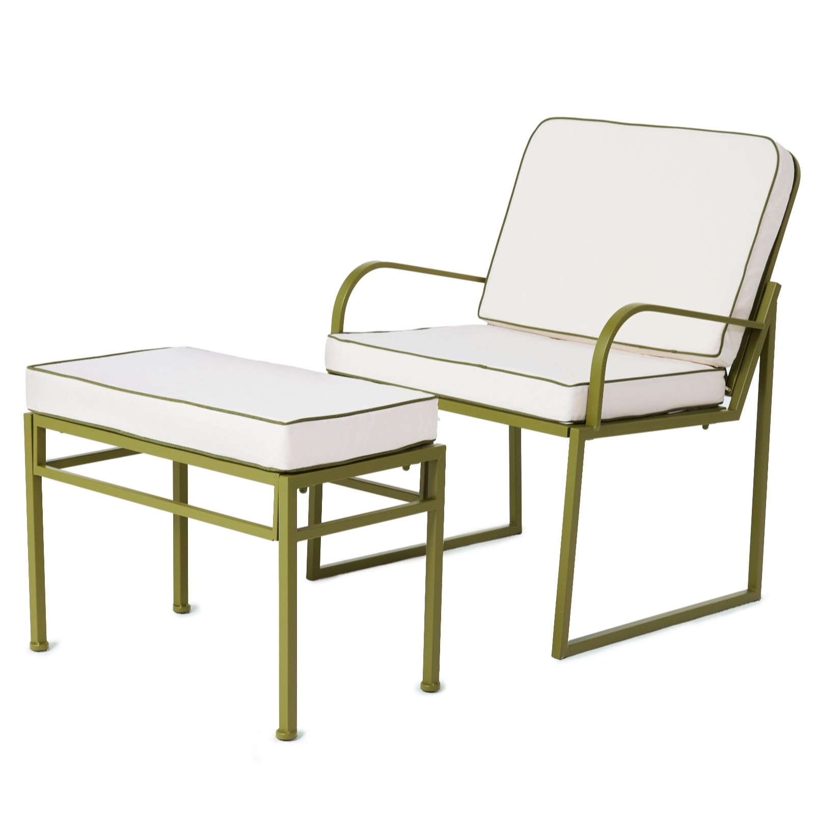 Garden Stories Studio 70 Chair and Footstool