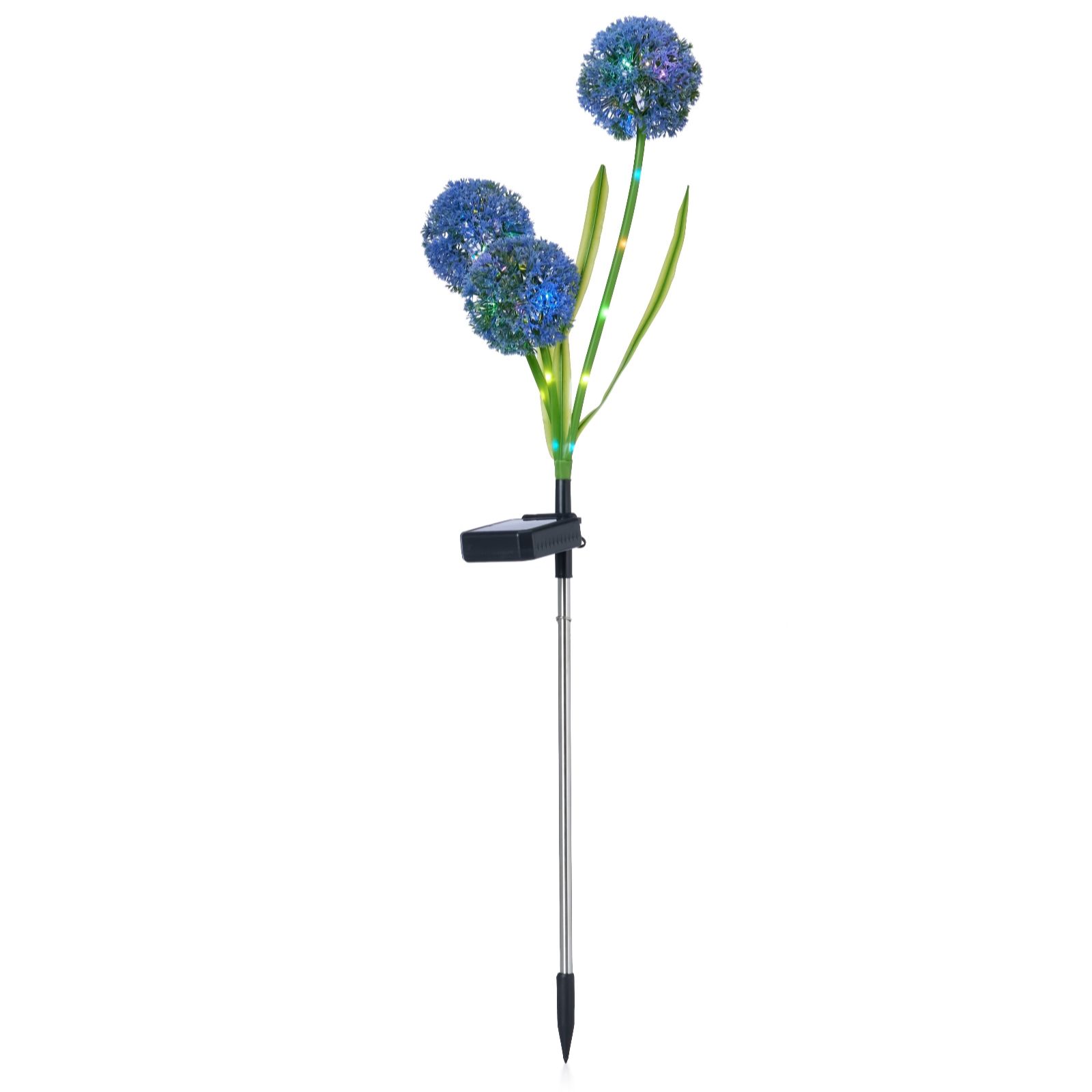 Outlet Garden Stories Blue Allium Light Up Stake