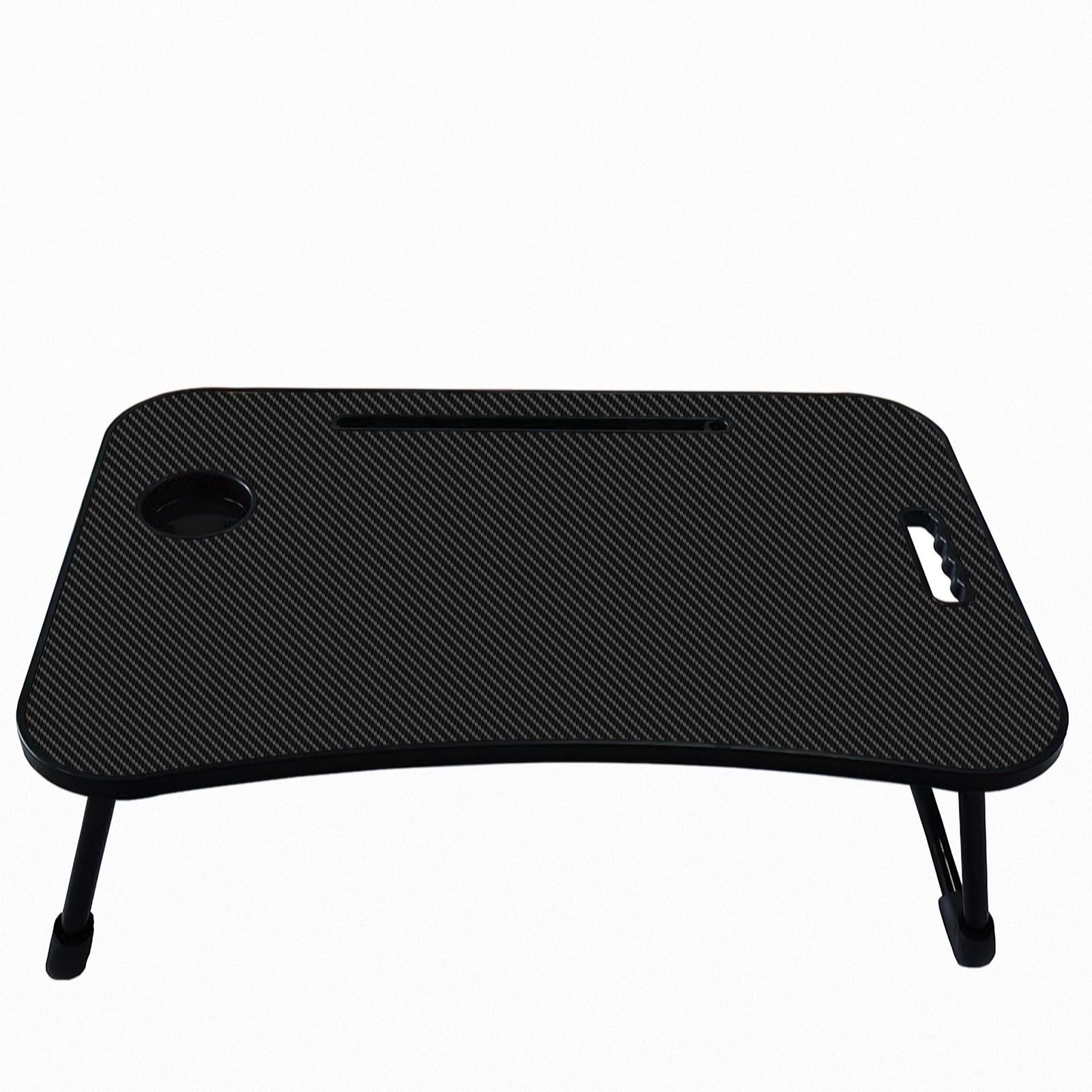 Outlet Multimedia Portable Table with Cup Holder