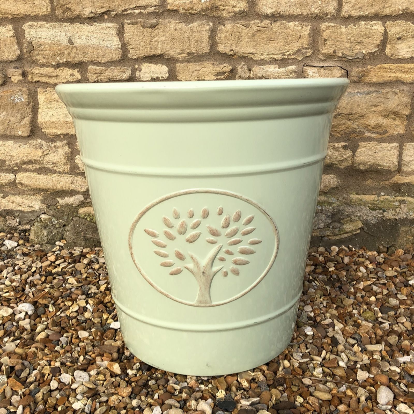 Plants2Gardens Extra Large Caldecott Planter Sage