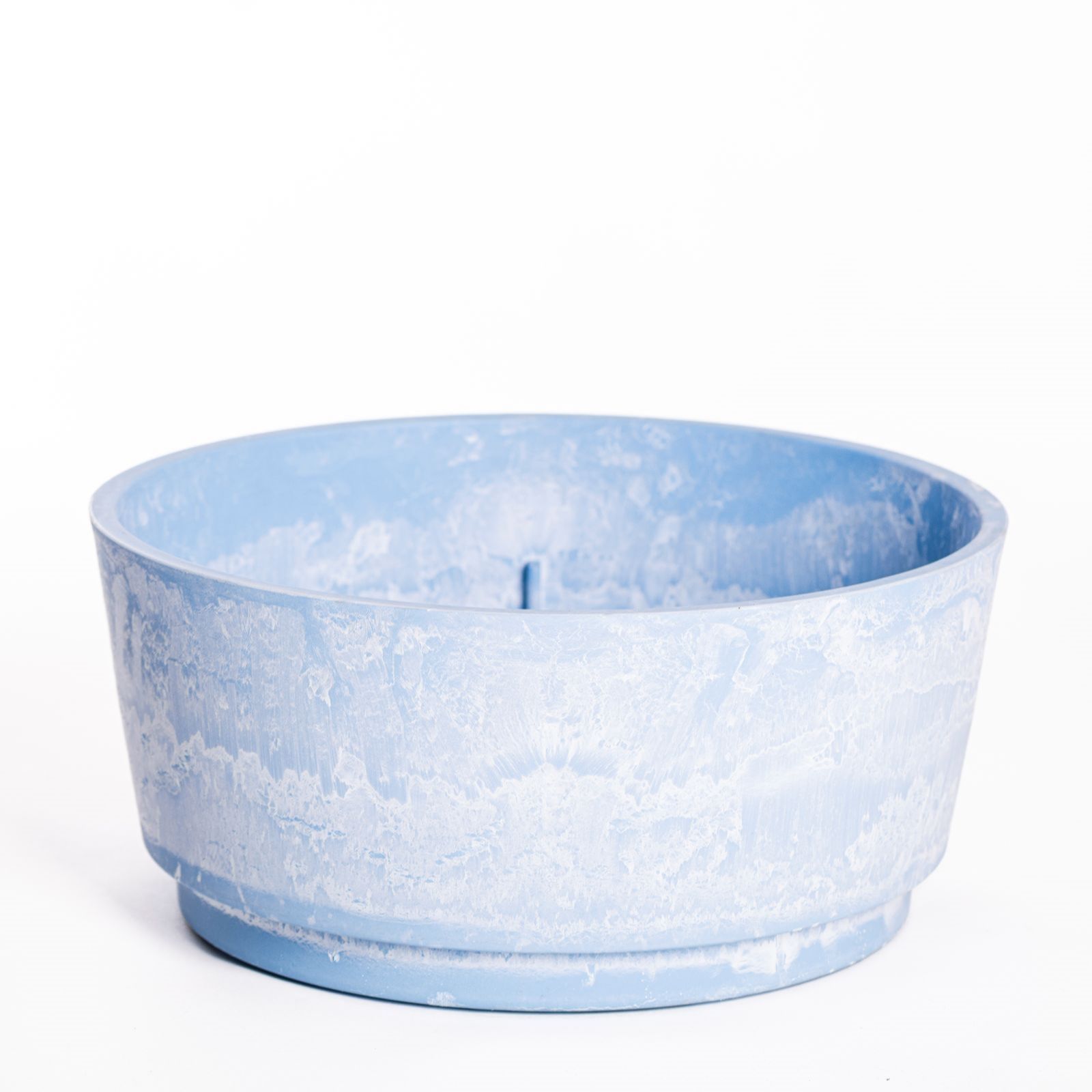 Thompson + Morgan 35cm Caesar Marble Effect Bowl Planter