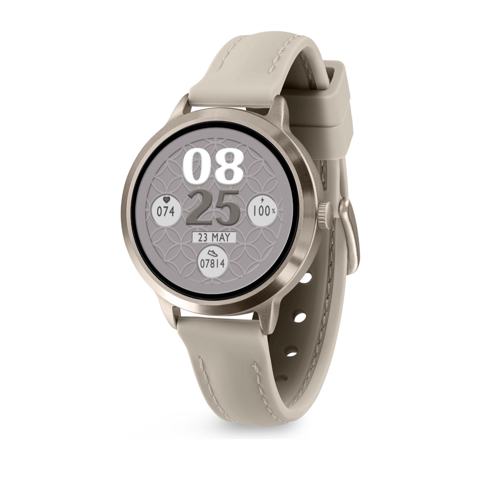 Reflex Active Spectra Amoled Round Face Smart Calling Watch Silicone Strap