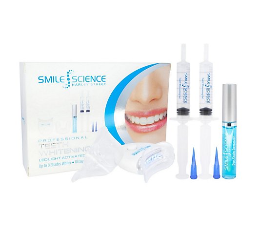 Smile Science Harley Street LED Activated Teeth Whitening Home Kit