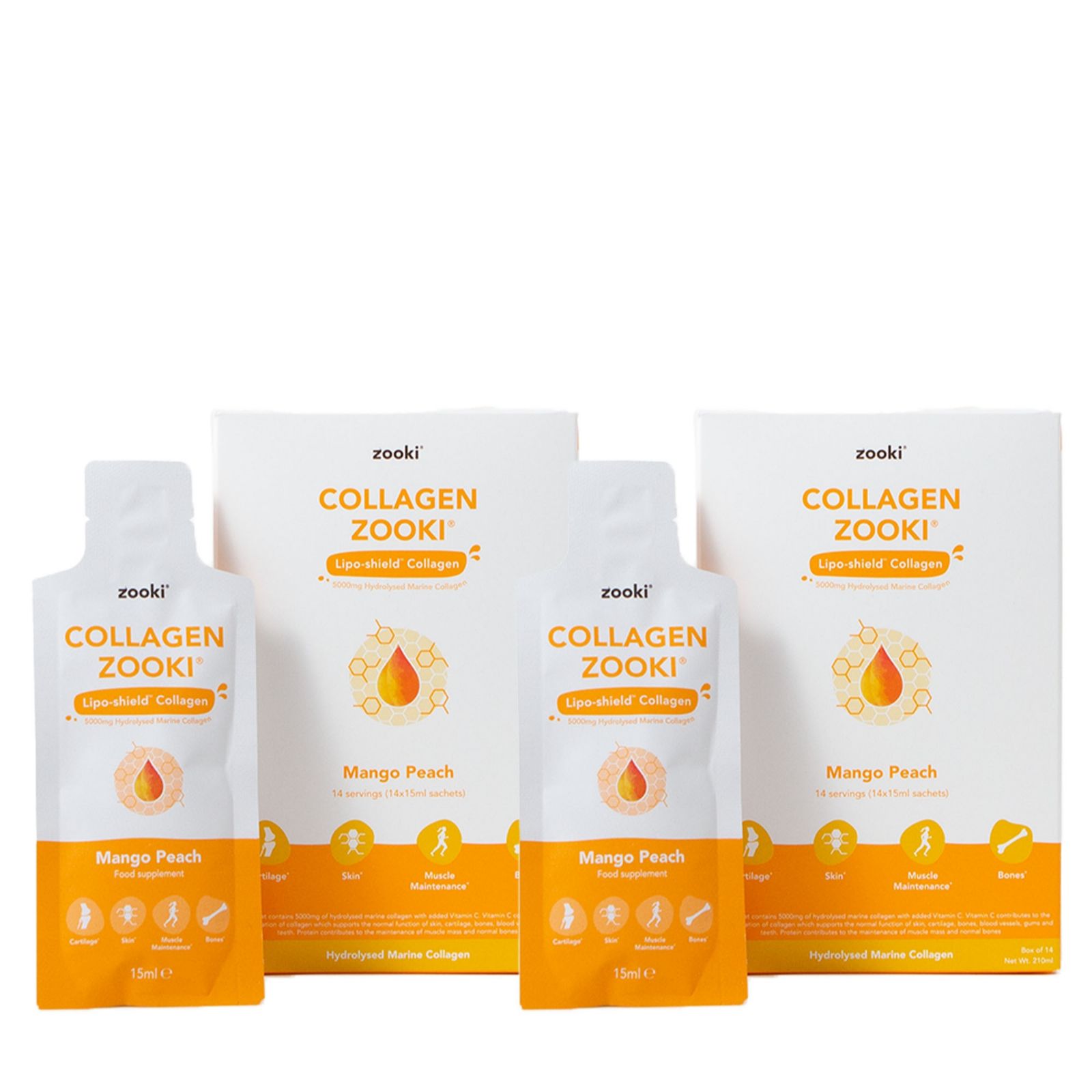 Collagen Zooki Beauty & Health Supplements 4 Week Supply