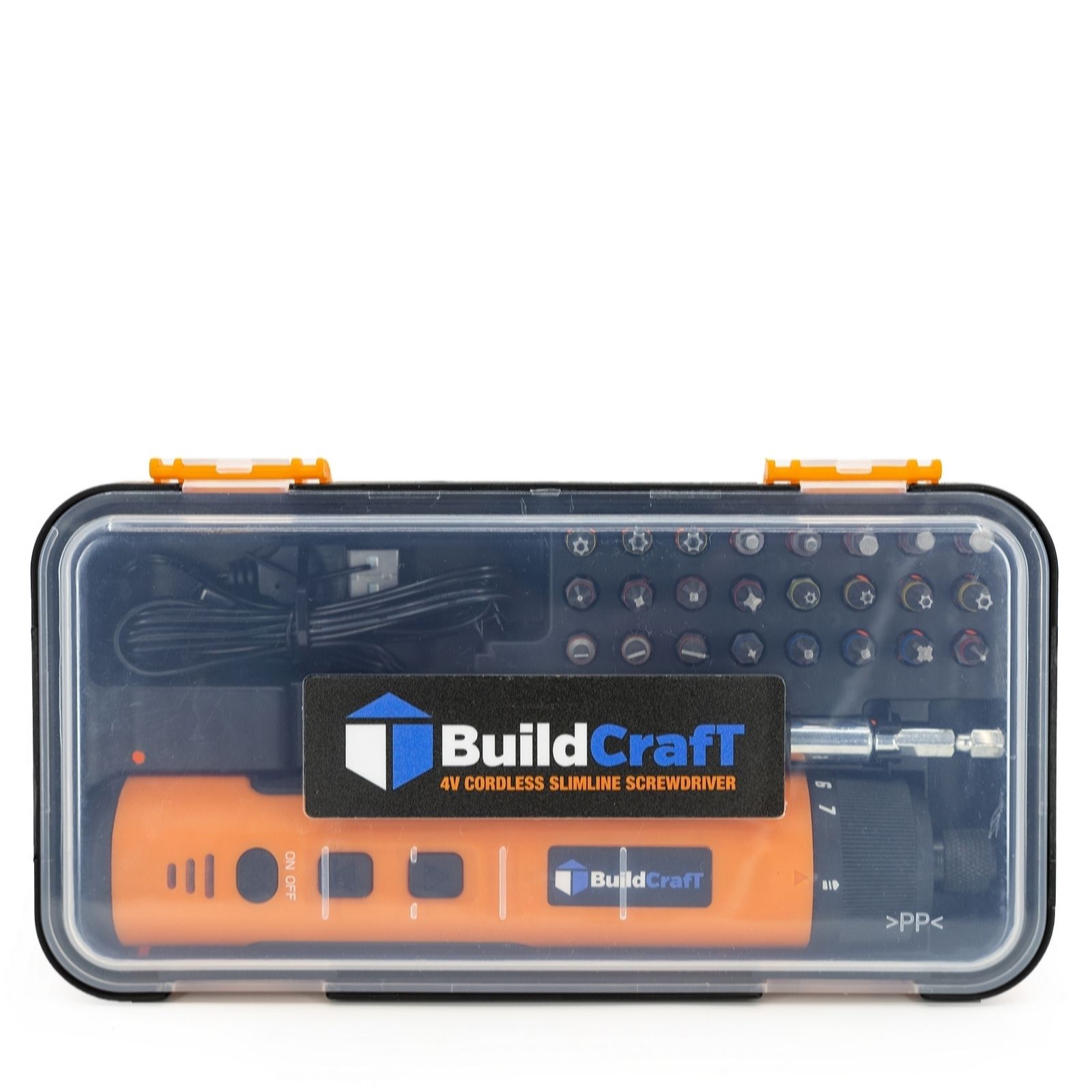 Outlet Buildcraft Cordless 4v Screwdriver & 26 Accessory Set