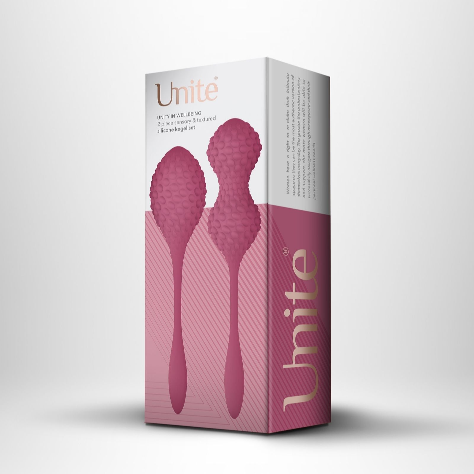 Unite 2pc Sensory & Textured Silicone Kegal Set
