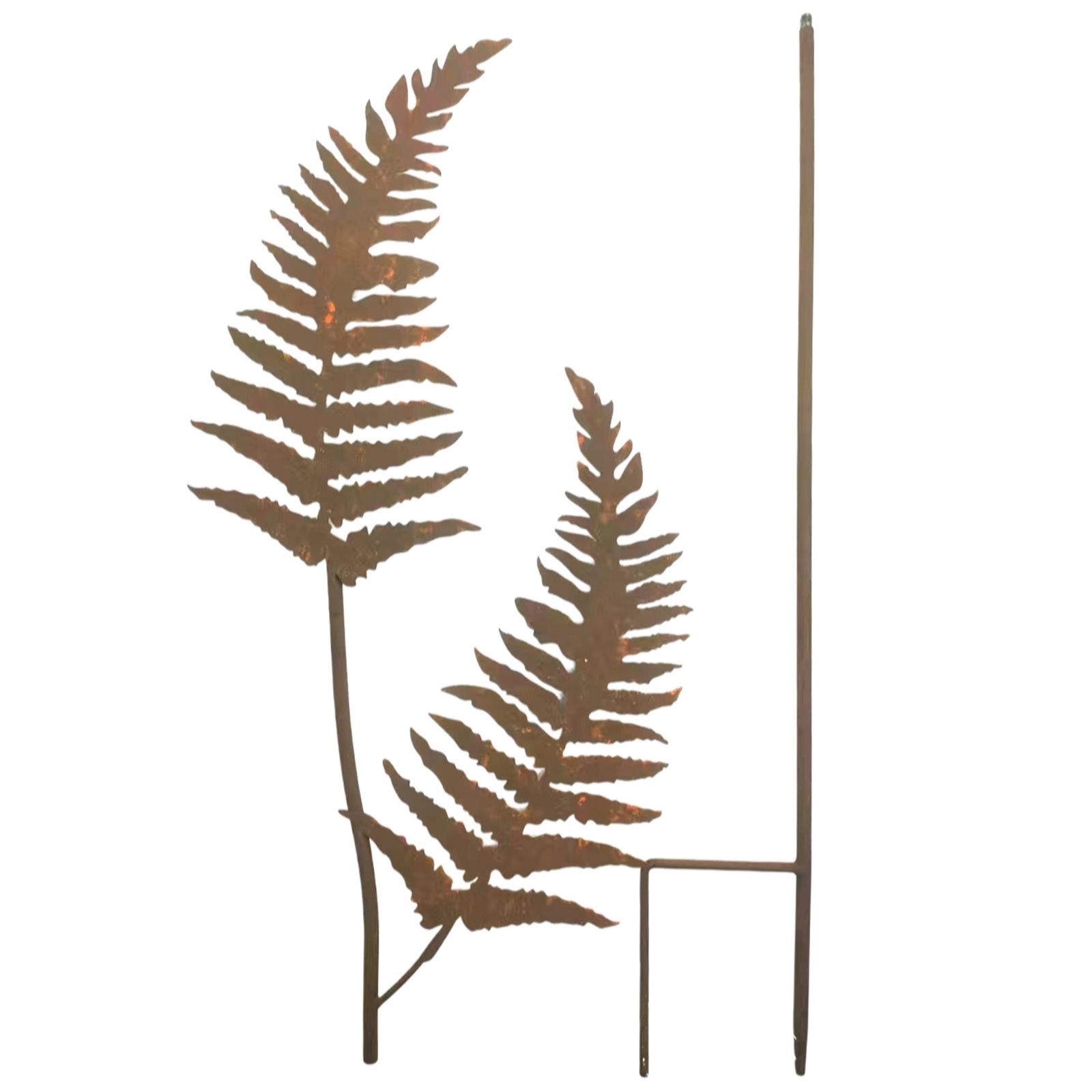 Garden Stories Decorative Metal Fern Leaf Stake