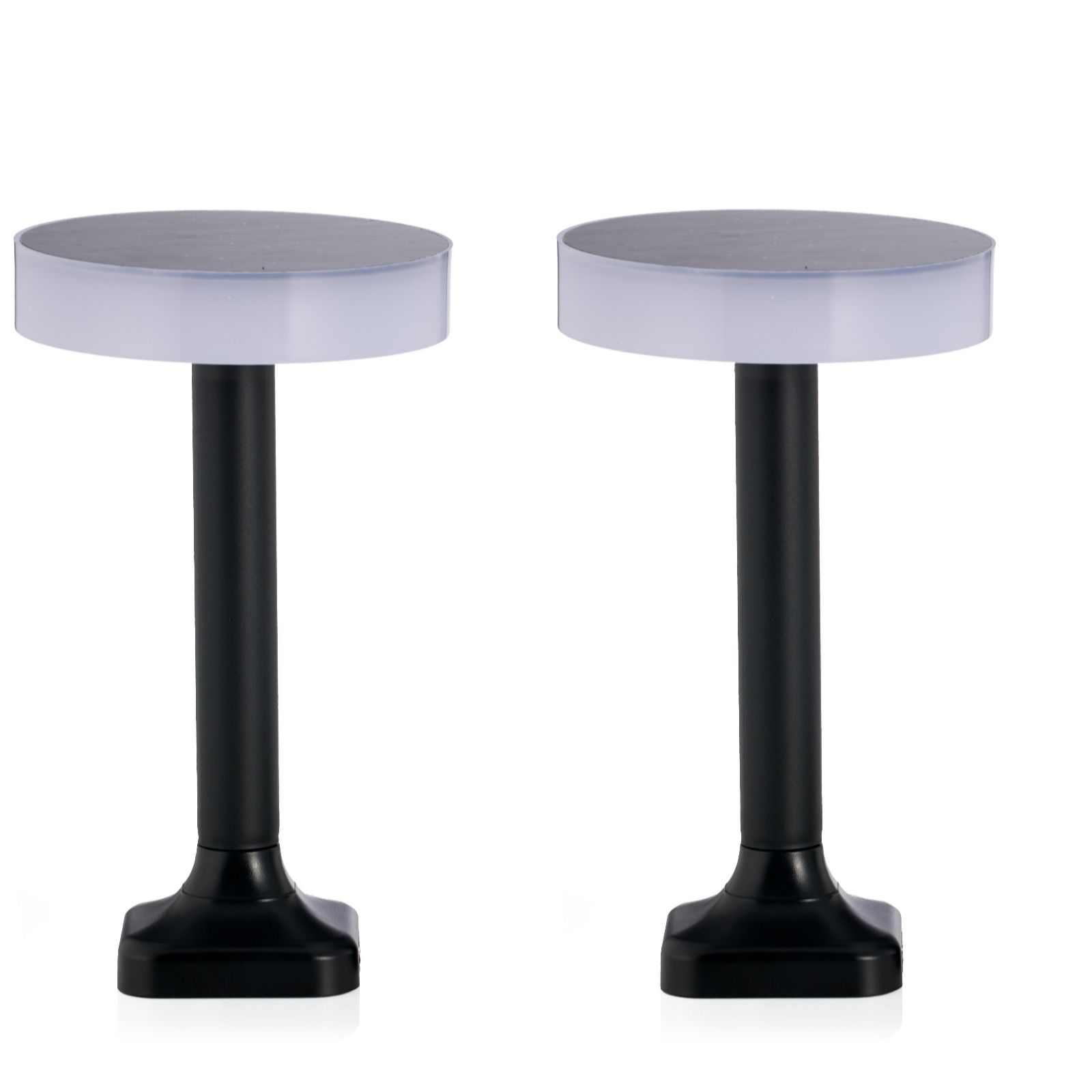 Outlet Luminous Set of 2 Contemporary Solar Disc Lights