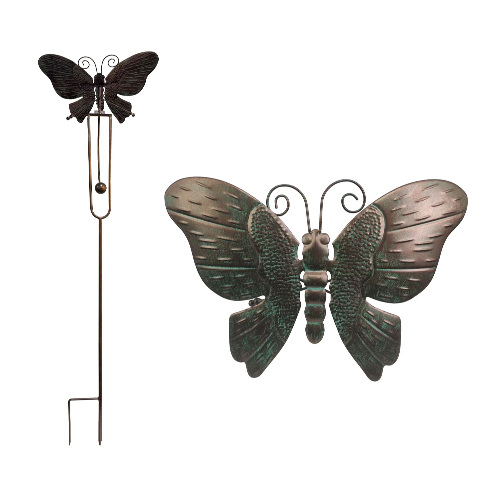 Garden Stories Rocking Butterfly Garden Stake