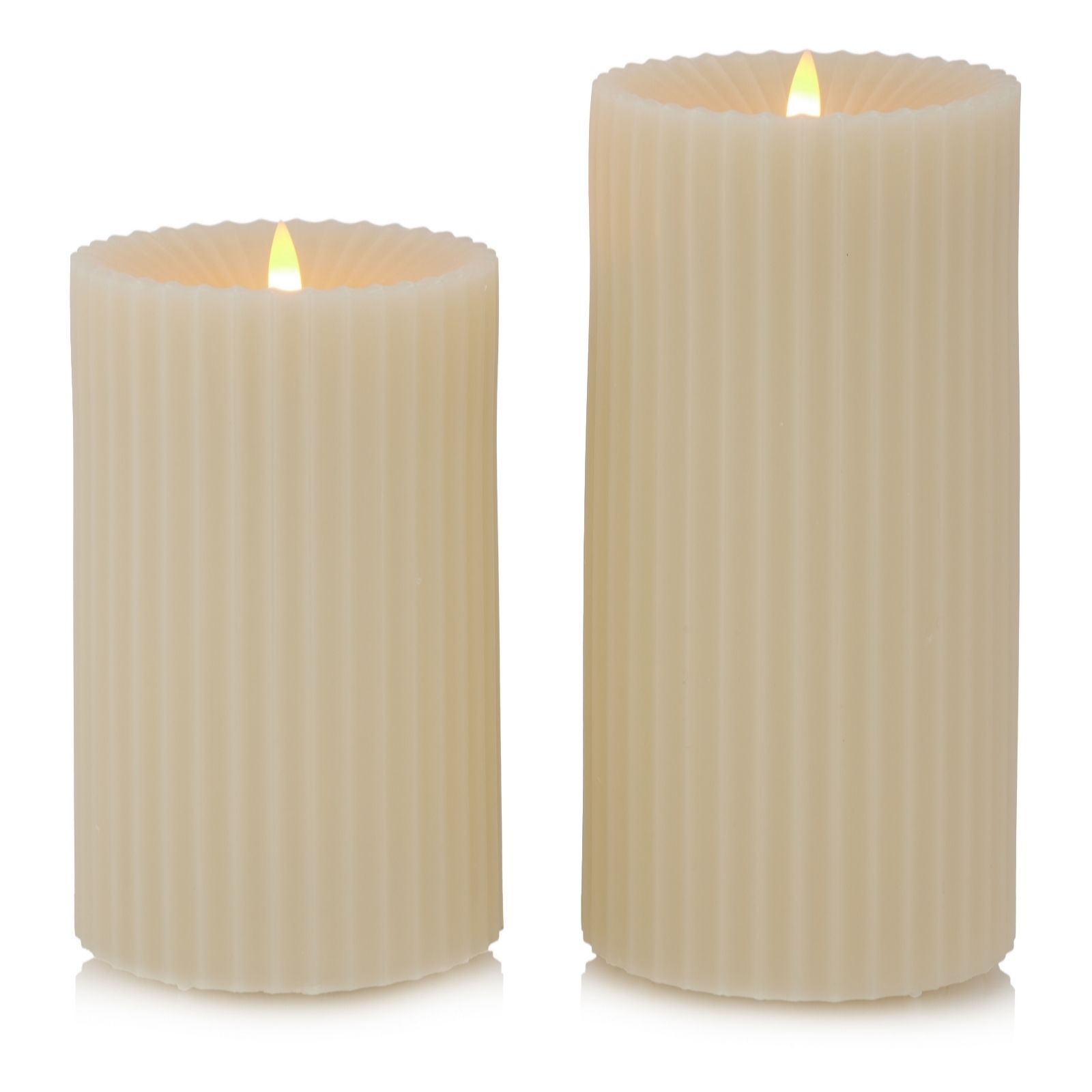 Outlet My Garden Stories Set of 2 Fluted Outdoor Wax Candles