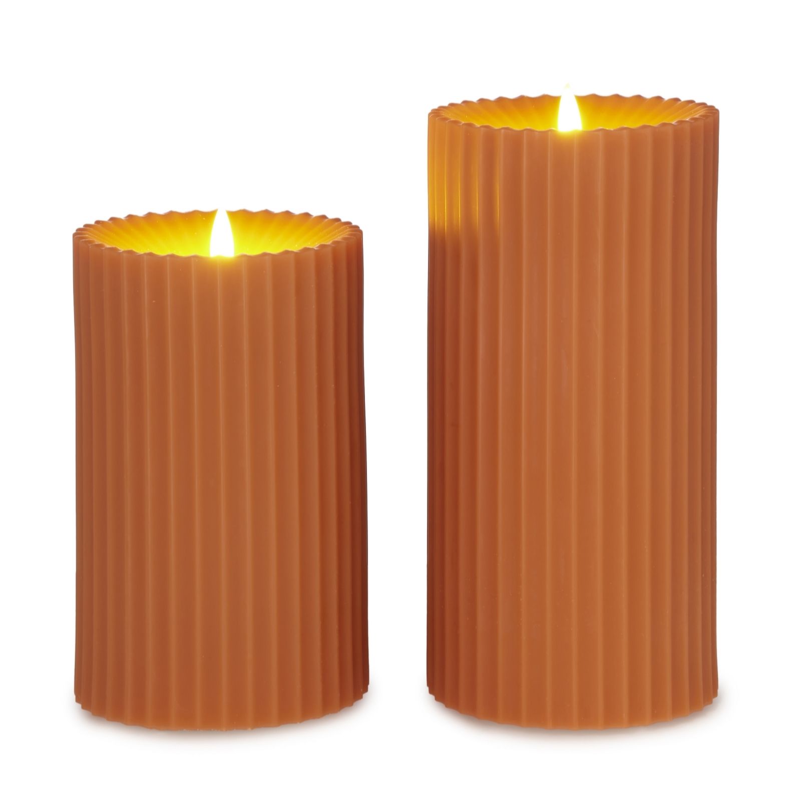 Outlet My Garden Stories Set of 2 Fluted Outdoor Wax Candles