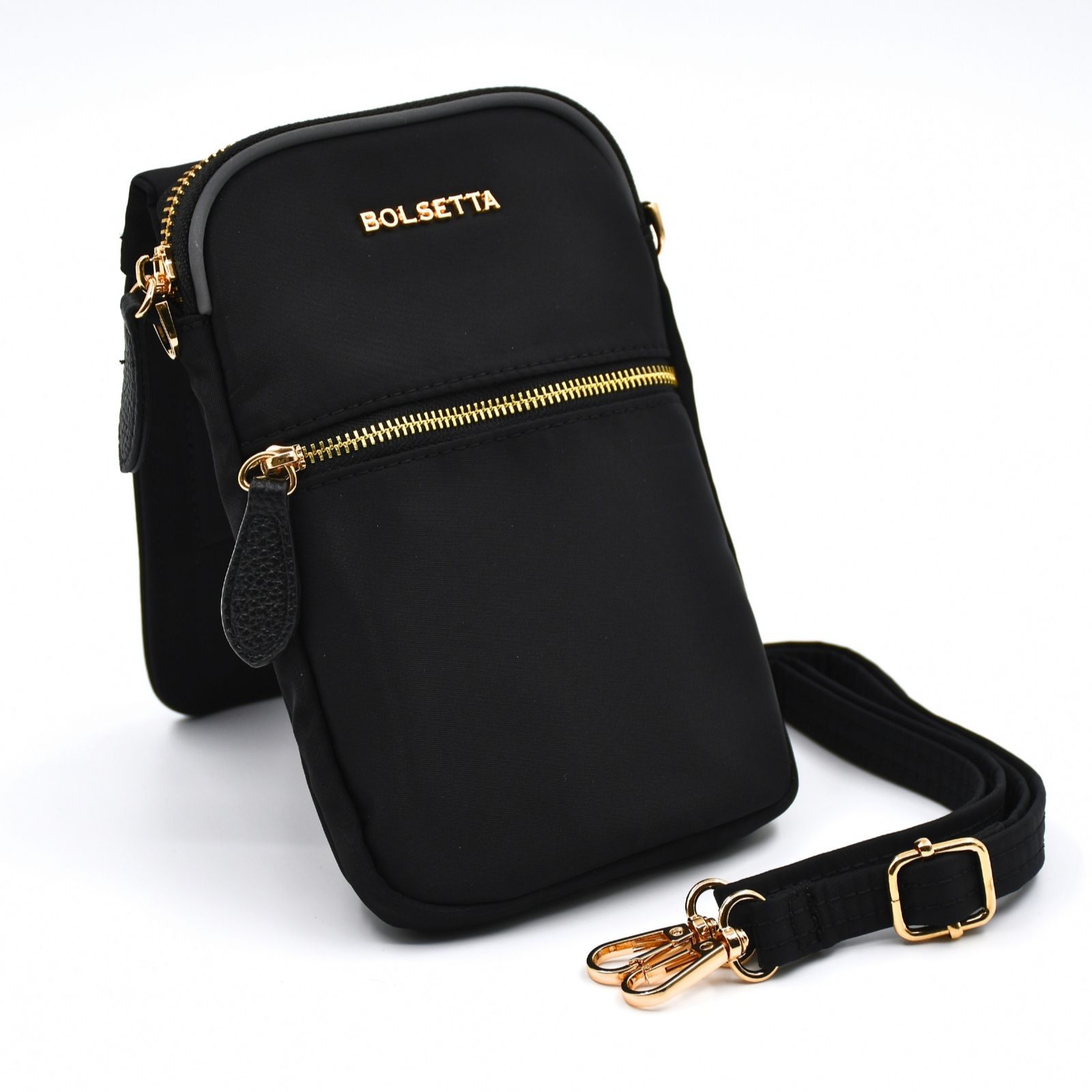 Bolsetta Magnetic Hip Pouch w/ RFID Technology & Crossbody Strap