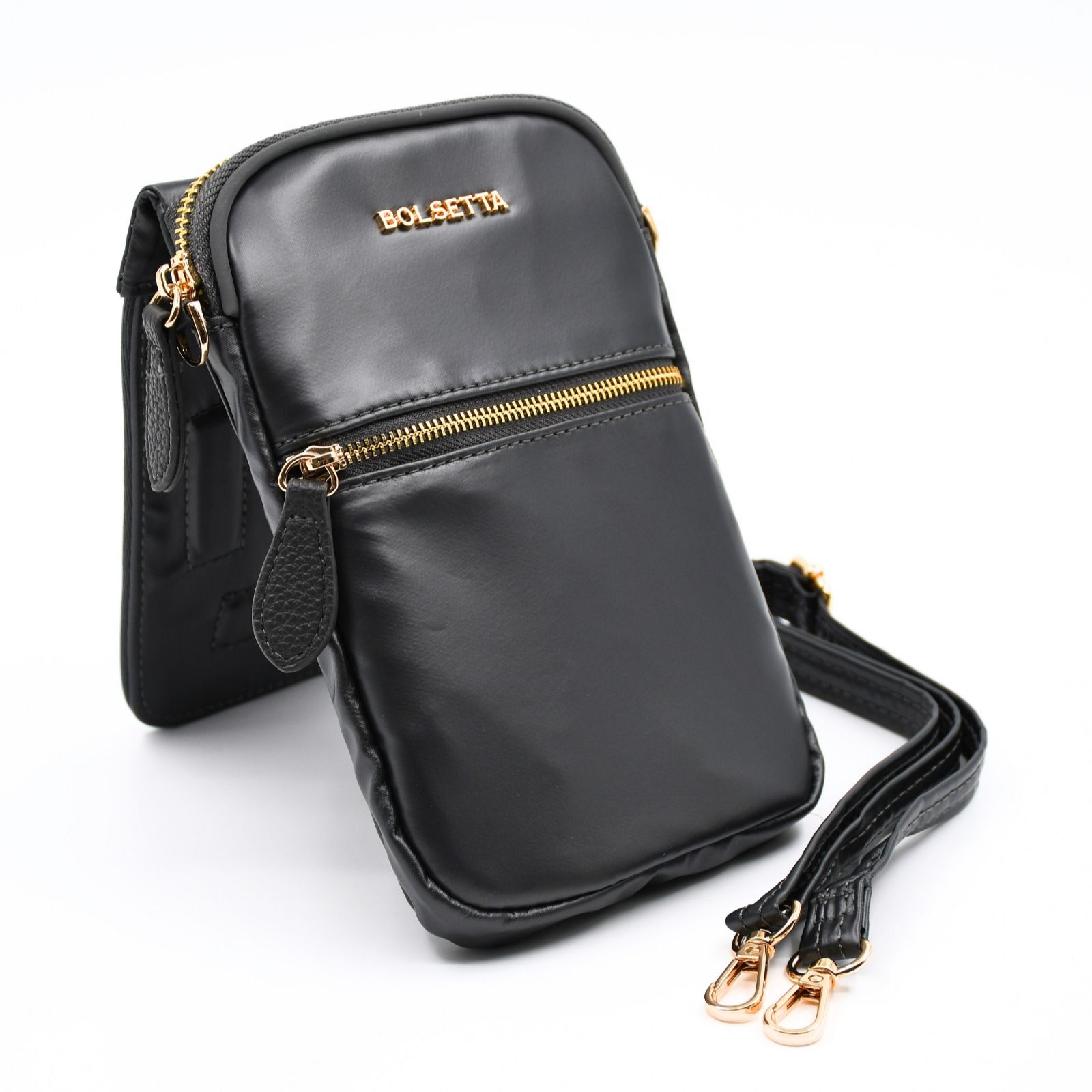 Bolsetta Magnetic Hip Pouch w/ RFID Technology & Crossbody Strap