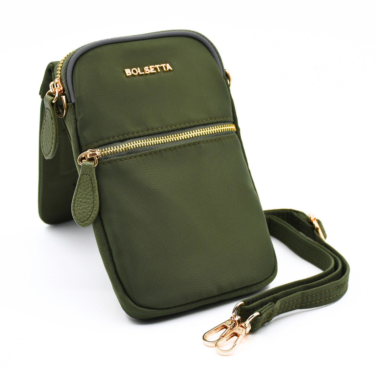 Bolsetta Magnetic Hip Pouch w/ RFID Technology & Crossbody Strap