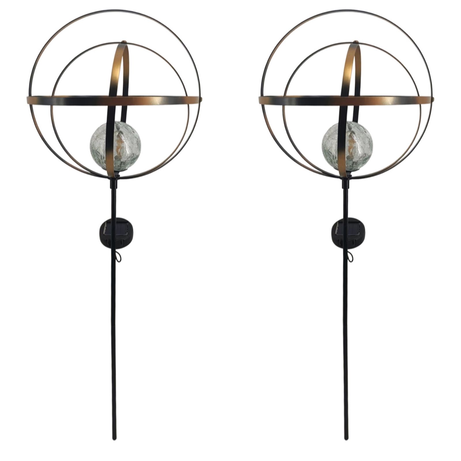 Garden Stories Set of 2 Sphere Stake Lights