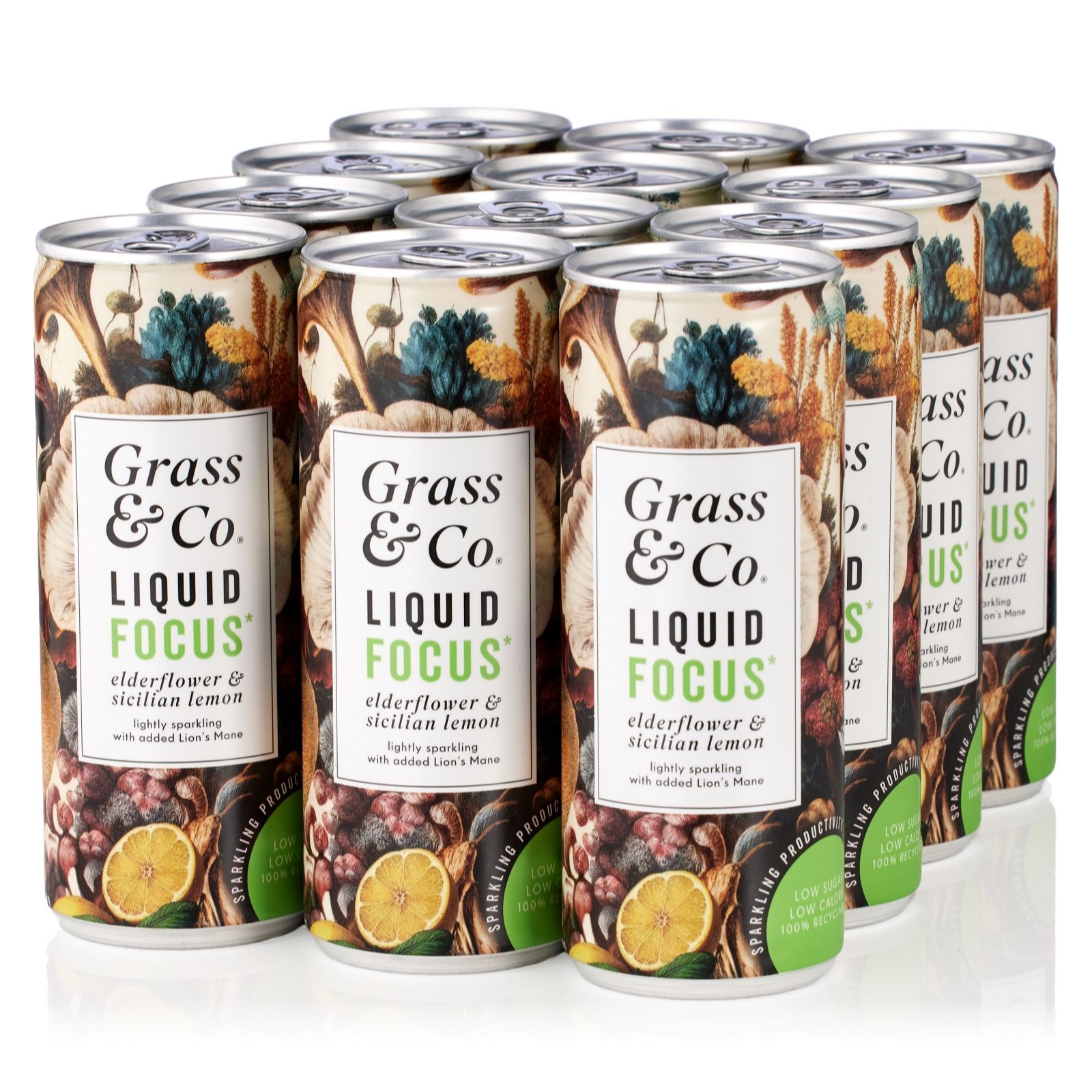 Grass & Co. LIQUID Mixed Flavour Drinks 12 Pack