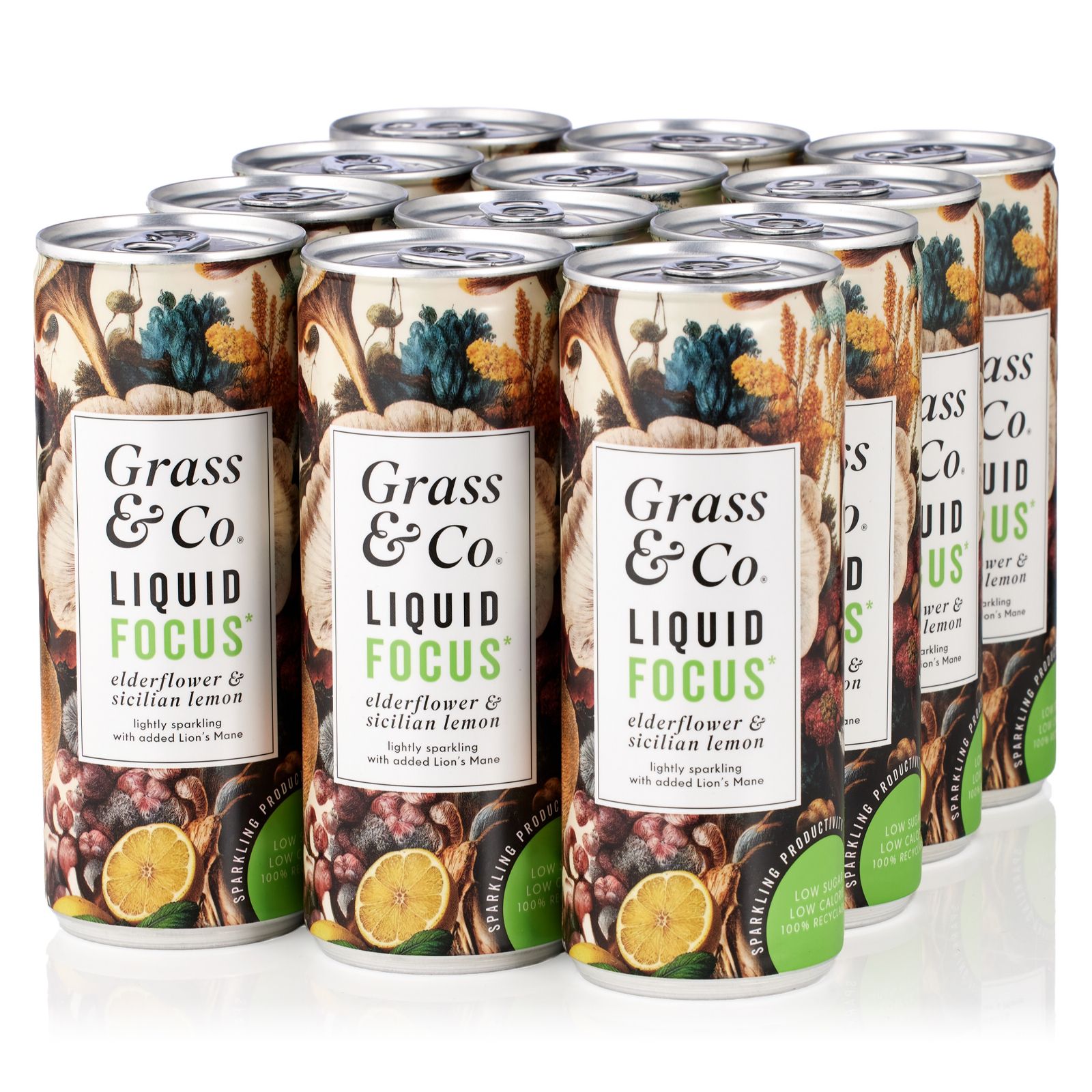 Grass & Co. LIQUID Mixed Flavour Drinks 12 Pack