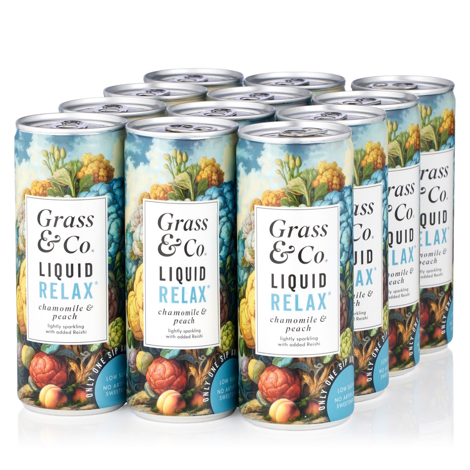 Grass & Co. LIQUID Mixed Flavour Drinks 12 Pack
