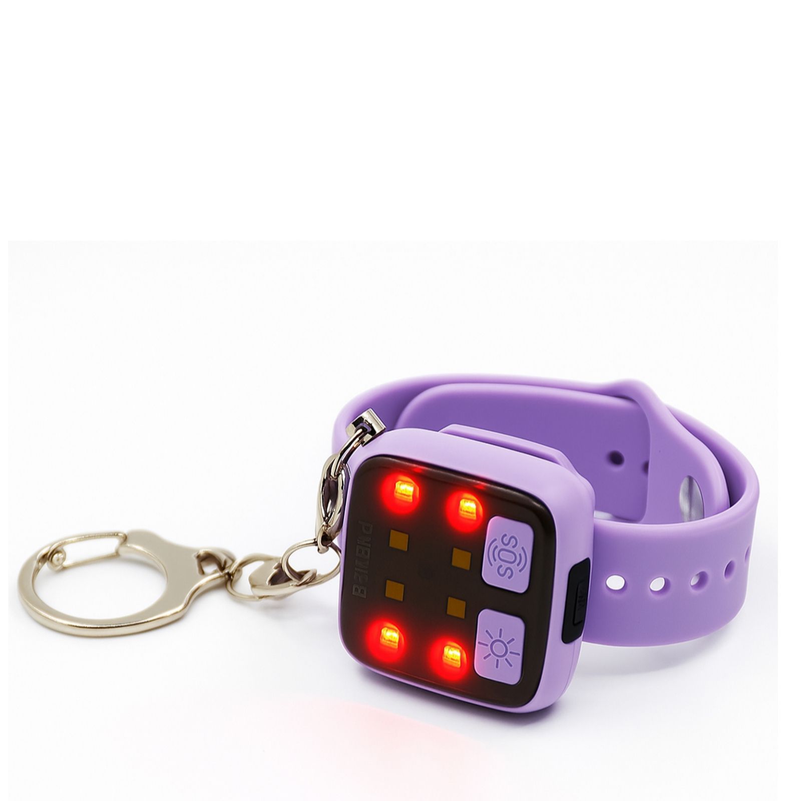 Outlet Rechargeable 3 in 1 Personal Security Alarm (with Clip)