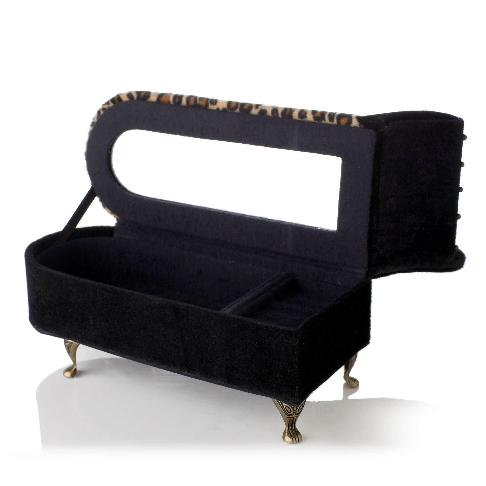 Safekeeper Jewellery Box with Mirror by Lori Greiner QVC UK