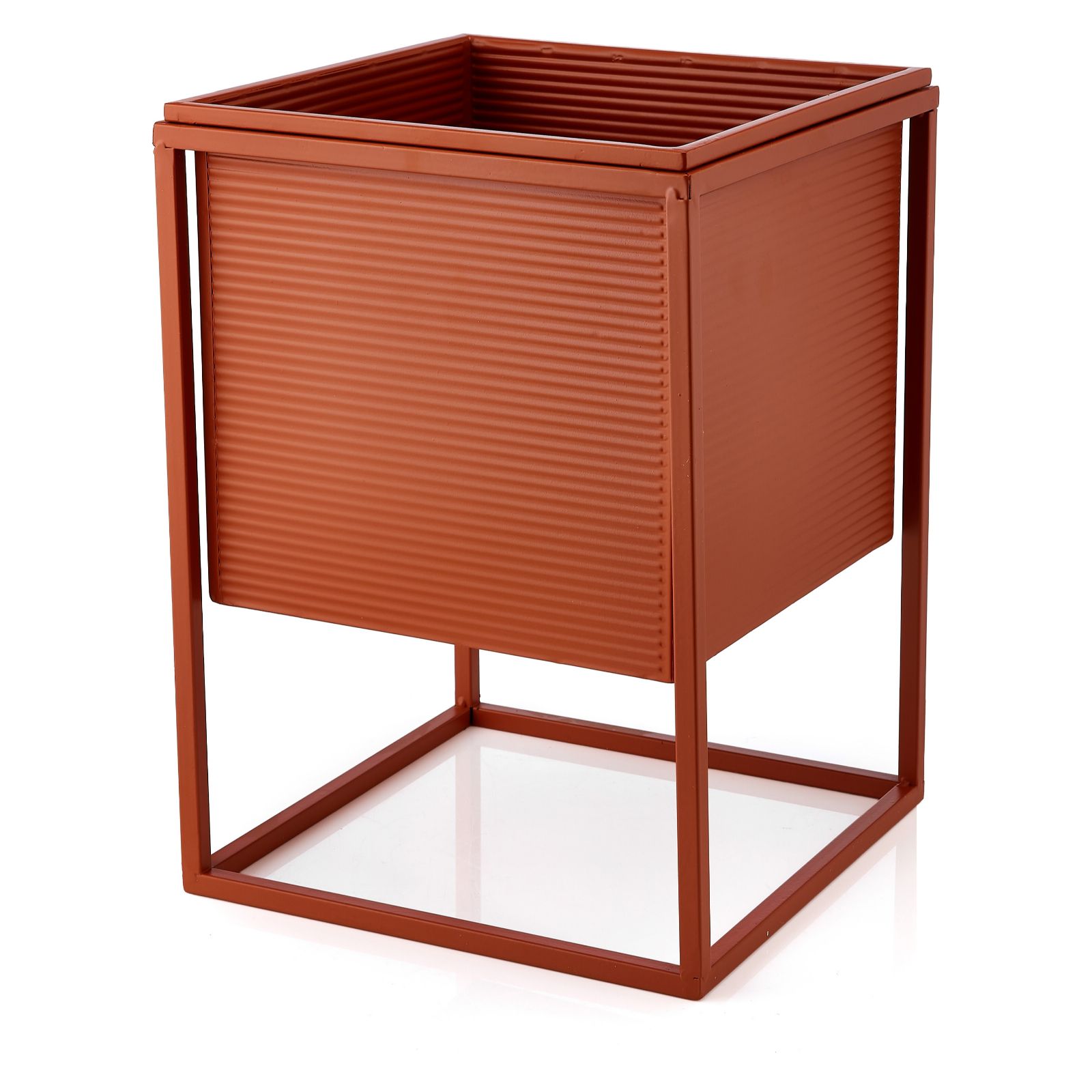 Garden Stories Studio 70 36cm Square Metal Planter