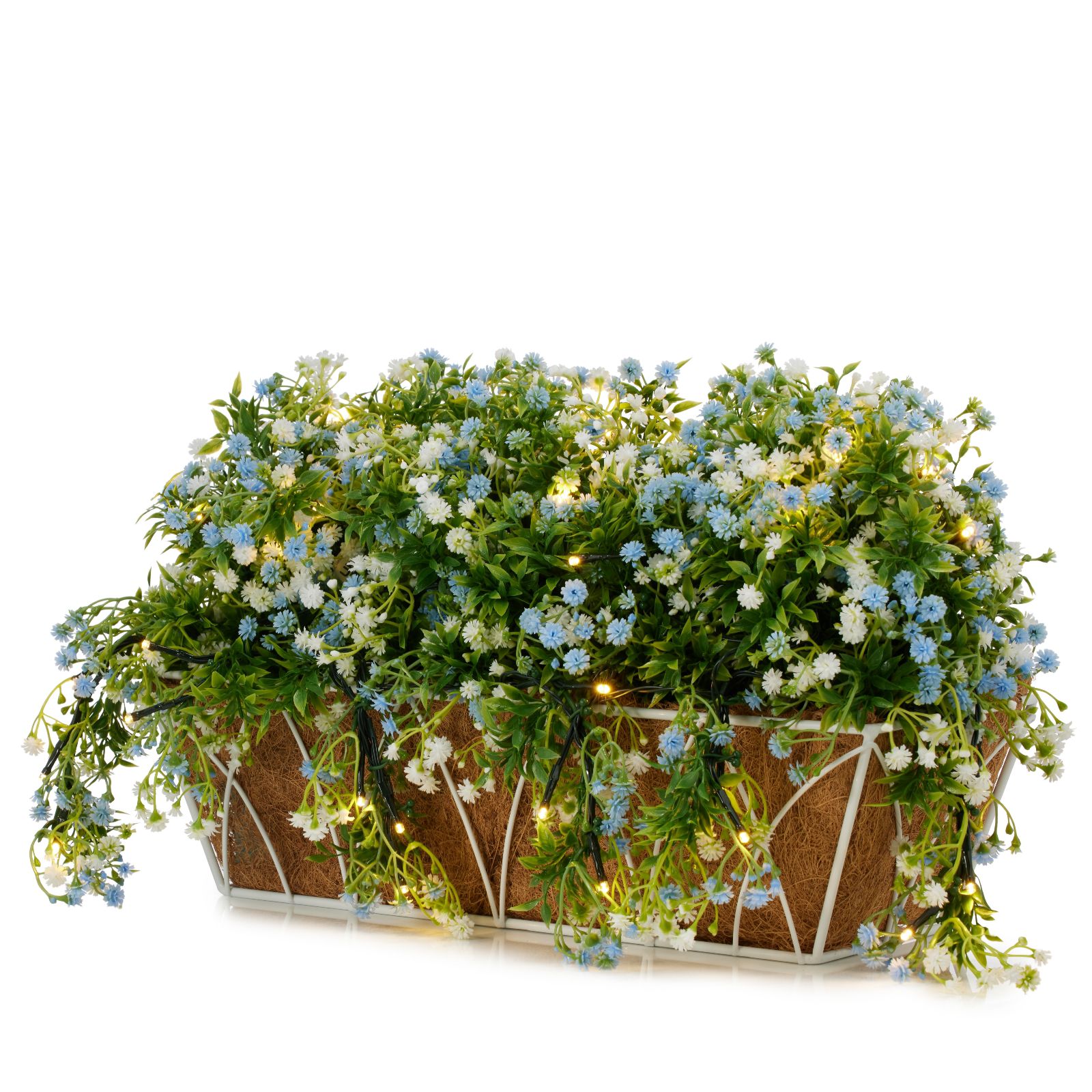 Outlet Garden Stories In Bloom  Pre-Lit Floral Window Box
