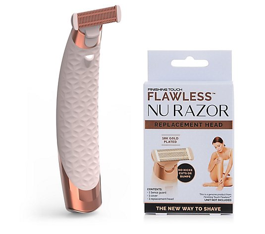 Finishing Touch Flawless Nu Razor with Replacement Head