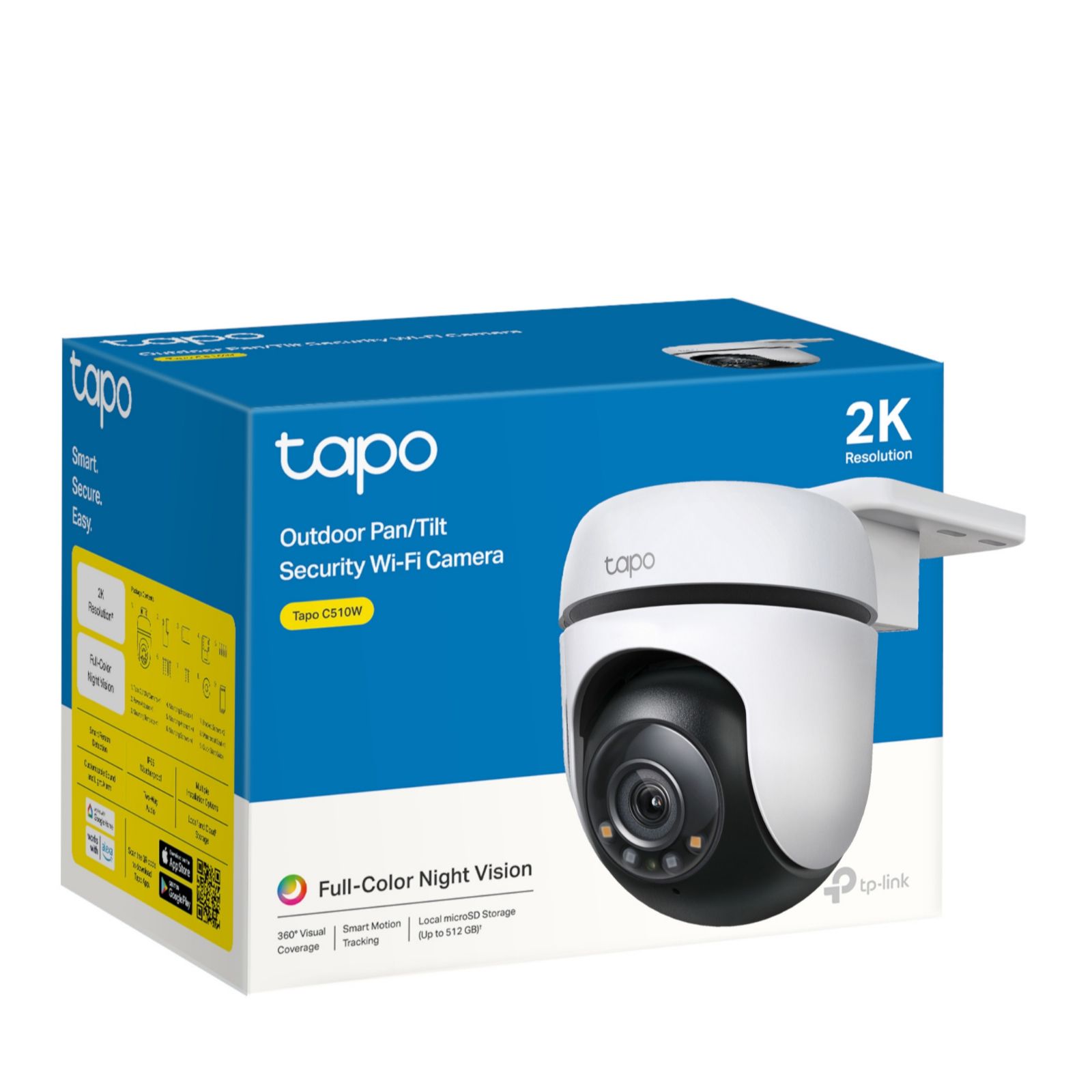 TP-Link Tapo C510W 360° WLAN IP Kamera NEU & OVP ✔️