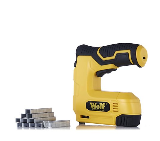 Wolf 4v Combined Cordless Stapler and Nailer