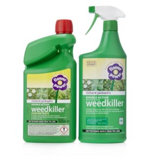 Richard Jackson Premium Weedkiller 1020ml Concentrate with 1 Litre RTU