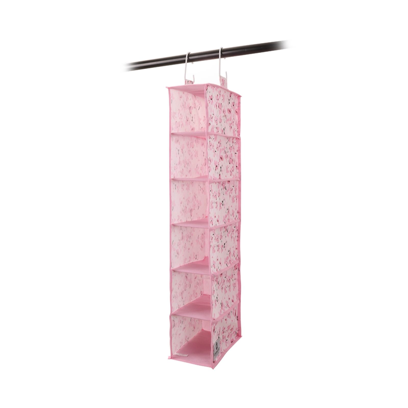 Organised Options Set of 2 Anti Bacterial Printed Hanging Home Organisers