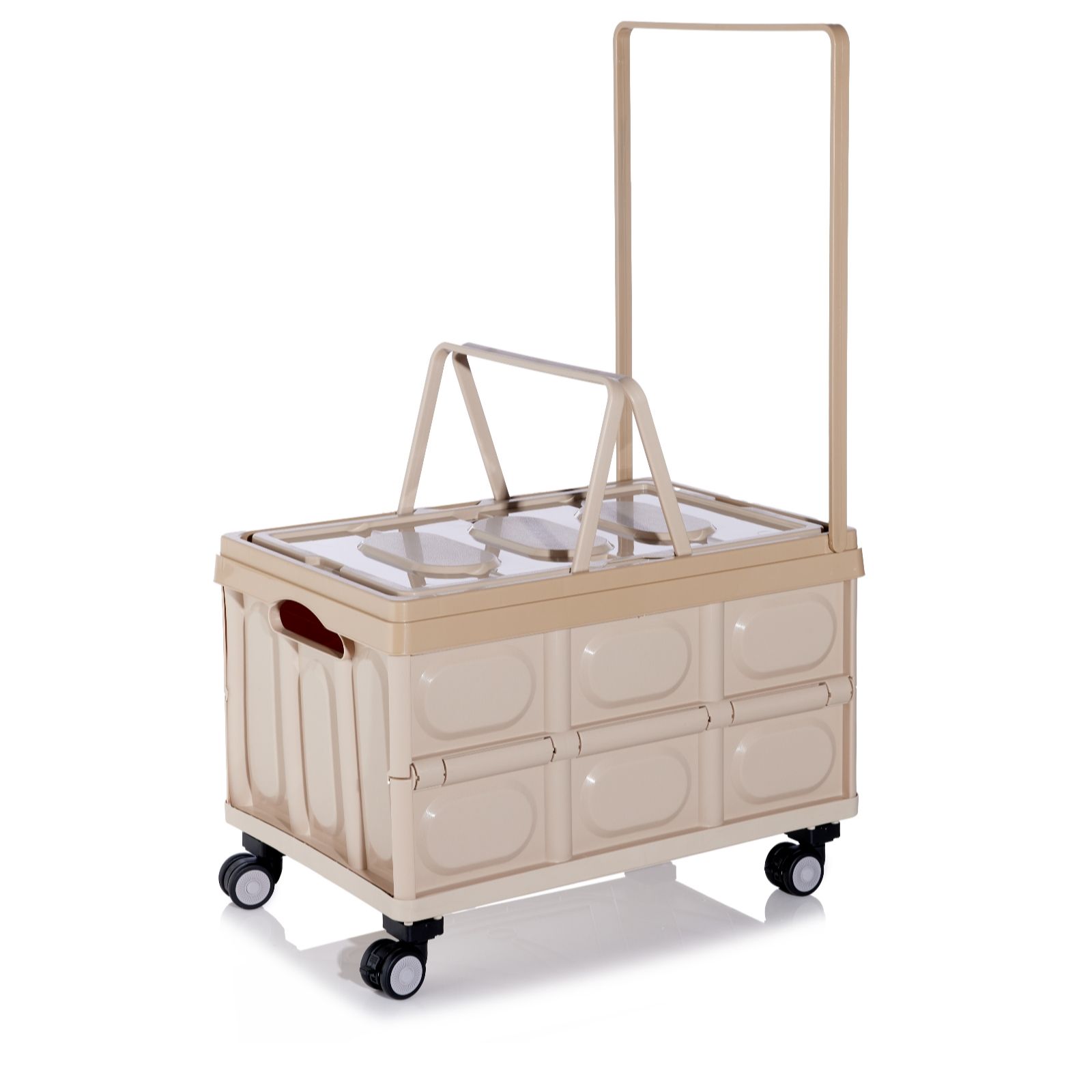 Outlet SiMPLi Easy Move Indoor Outdoor Storage Box w/Wheels