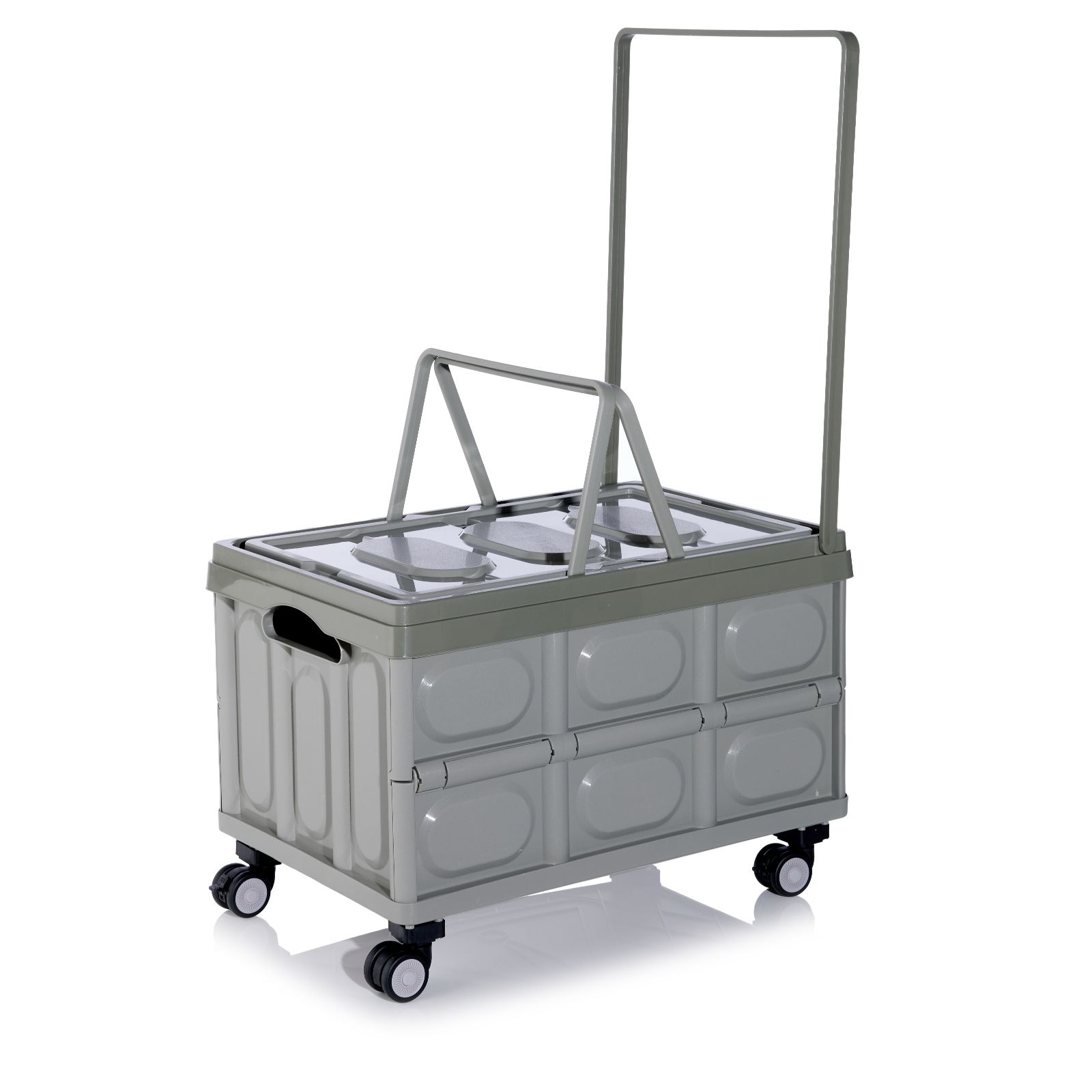 Outlet SiMPLi Easy Move Indoor Outdoor Storage Box w/Wheels