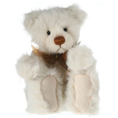 Charlie Bears White Sarah Bear - QVC UK