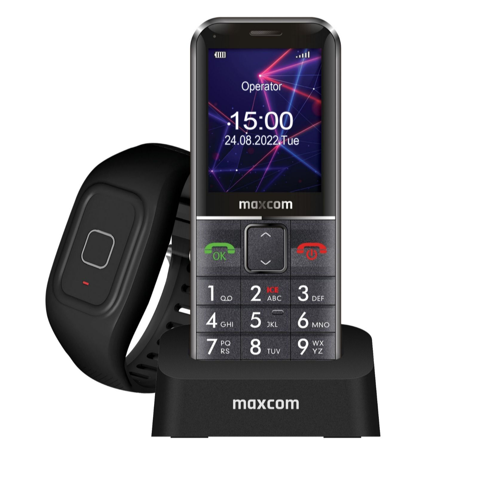 Teléfono móvil para mayores Maxcom MM735bb SOS - Auriseo