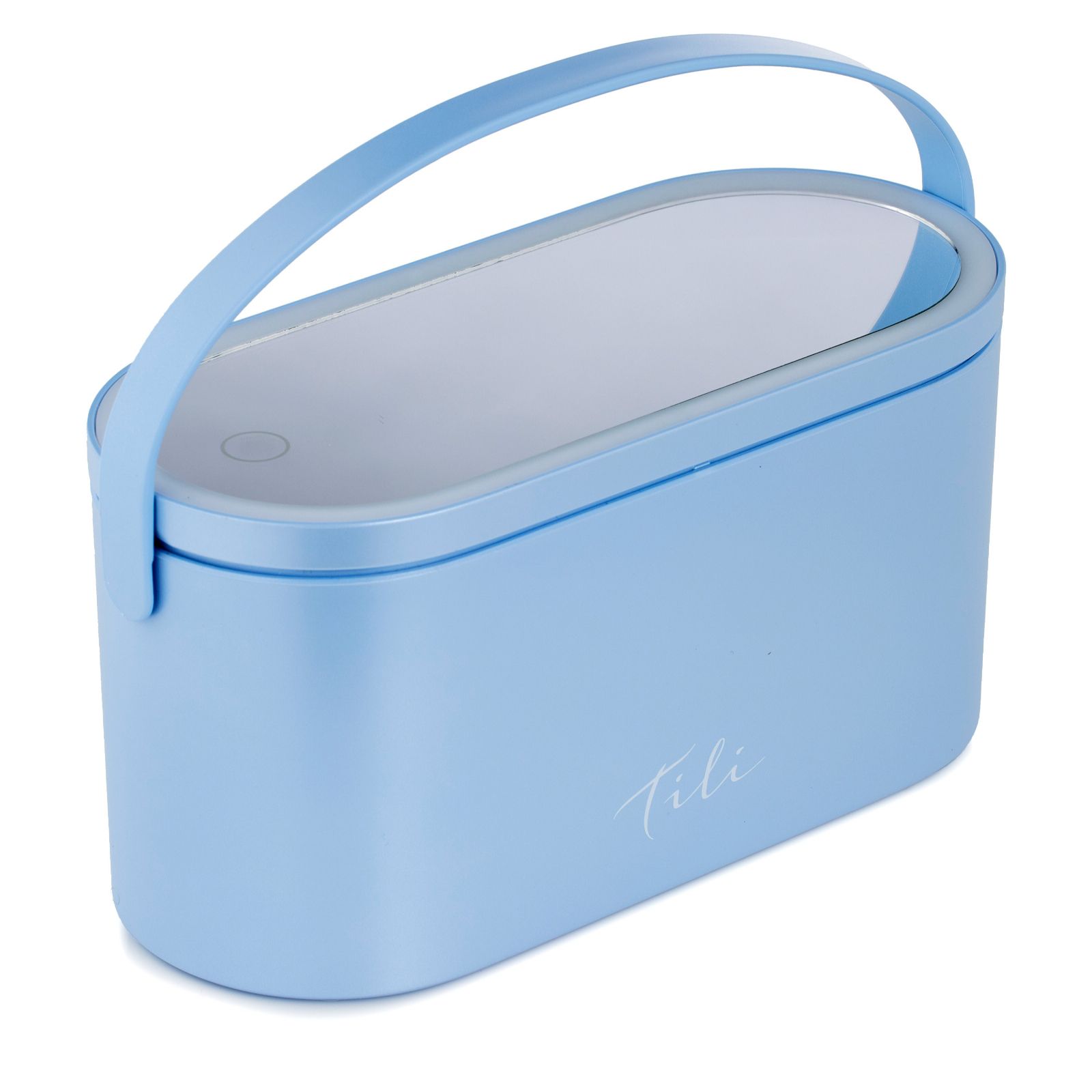 Tili Pearlescent Storage Box with LED Mirror