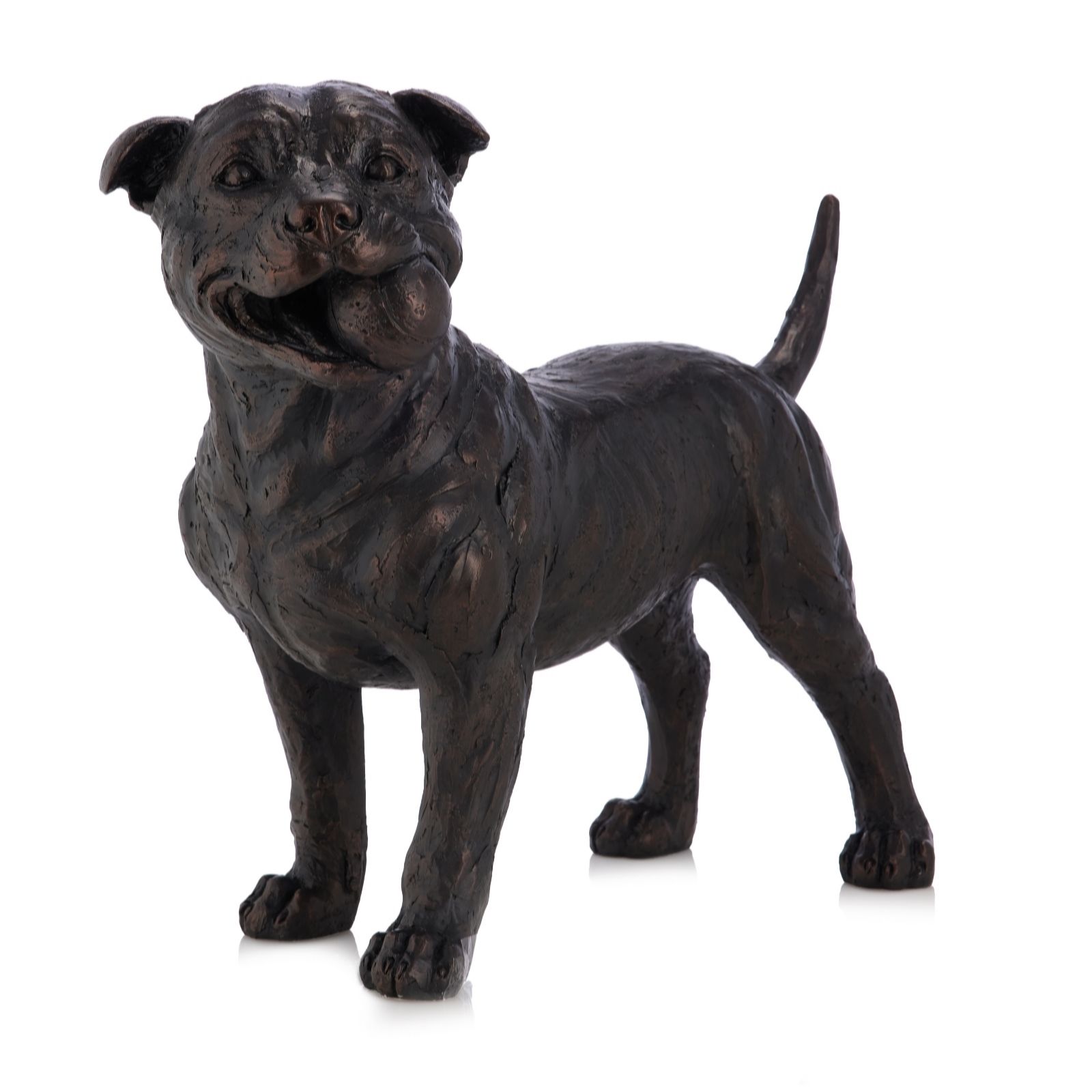 Outlet Garden Reflections Bruce the Staffie Dog Sculpture