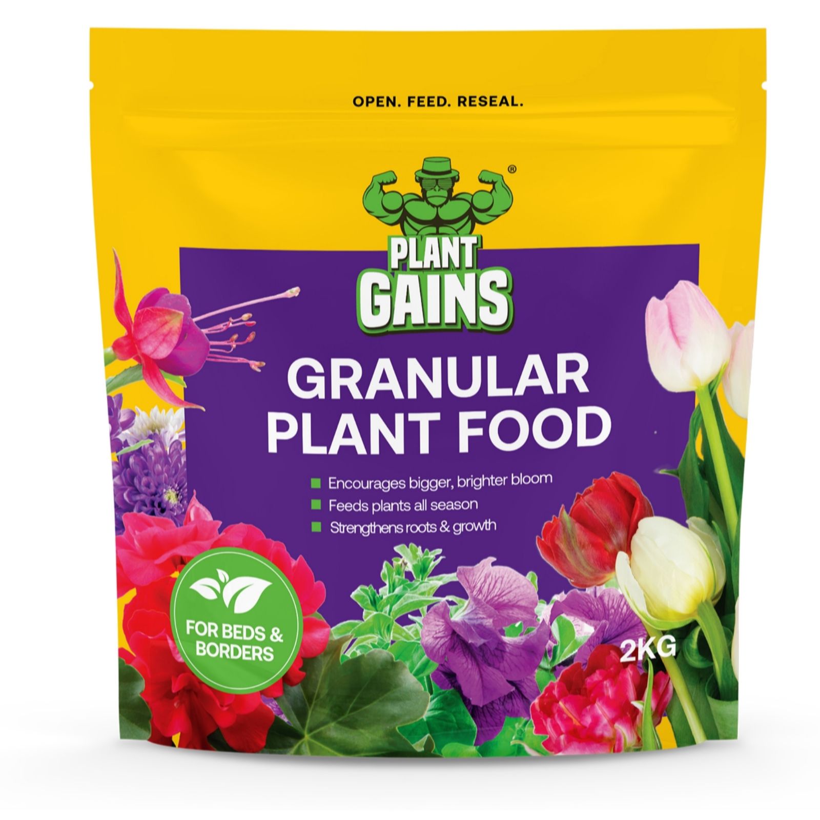 Grass Gains Bloom Plant Food Granular 2Kg