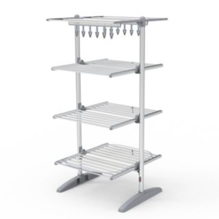 Kalorik 4 Tier Heated Airer with Full Length Cover & Drying Accessory