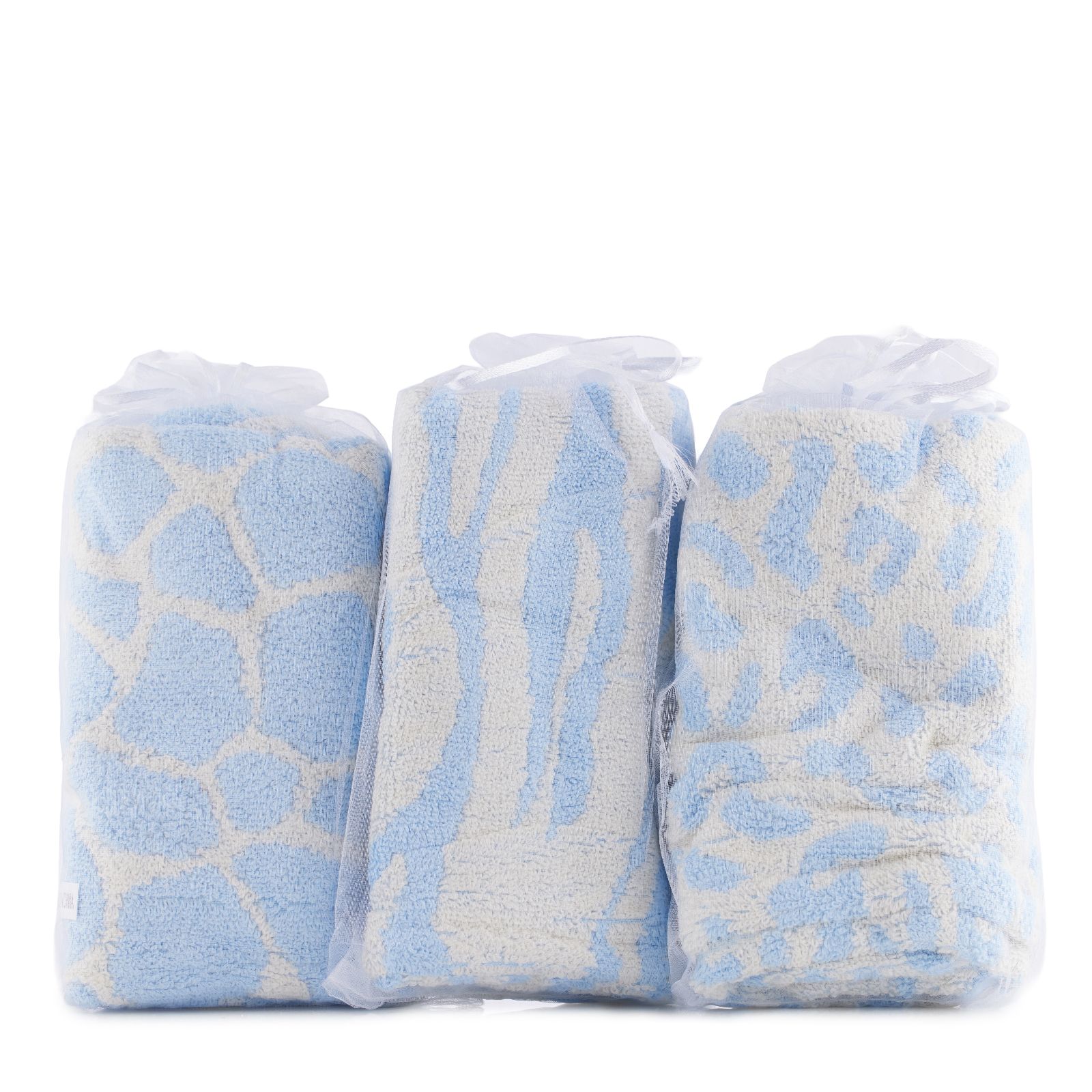 Turbie Twist Set of 3 100% Cotton Safari Hair Towels
